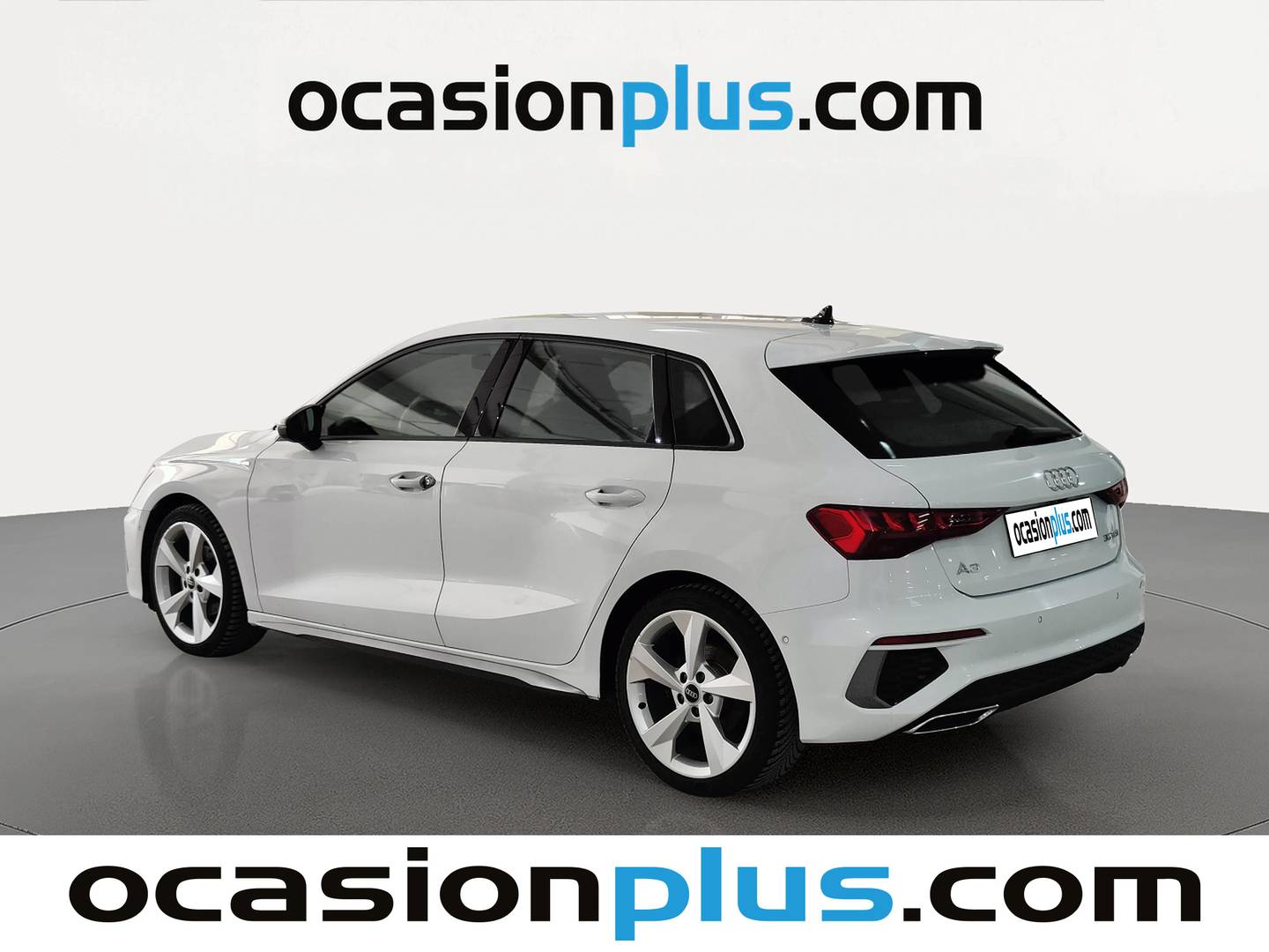 Foto trasera Audi A3 Audi A3 Sportback S line 35 TFSI (150 CV) S tronic izquierda