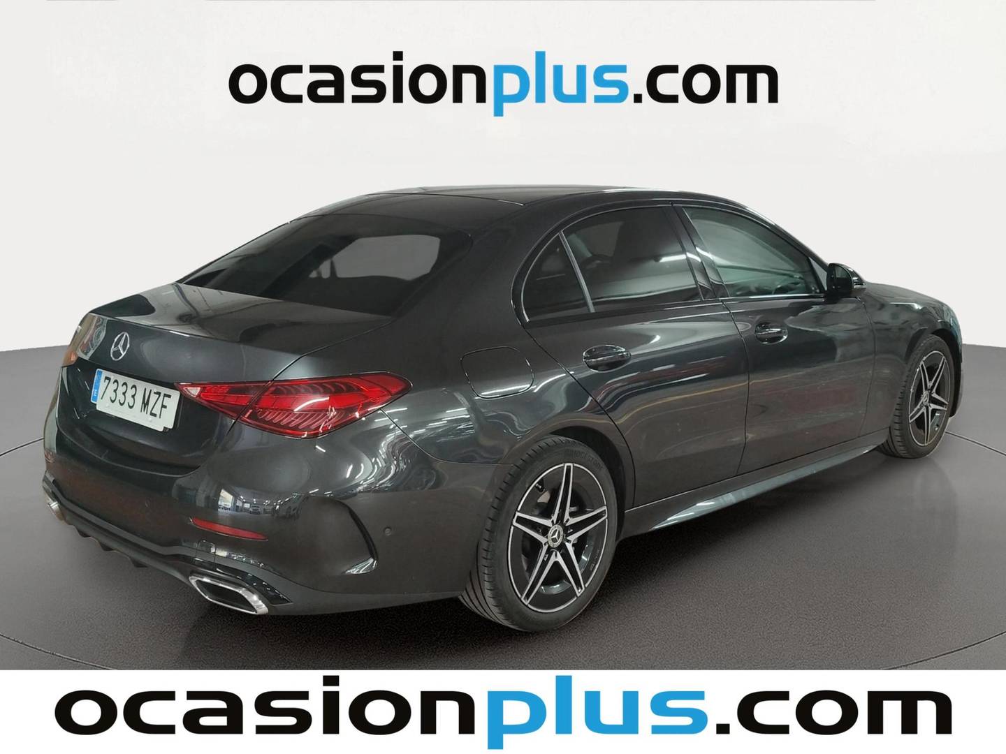 Foto trasera Mercedes Clase C Mercedes Clase C 200 d (163 CV) Pack AMG derecha