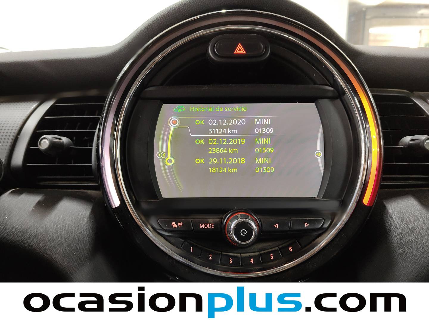 Foto del mantenimiento del Mini MINI Mini MINI Cooper 5 Puertas 5 Puertas (136 CV)
