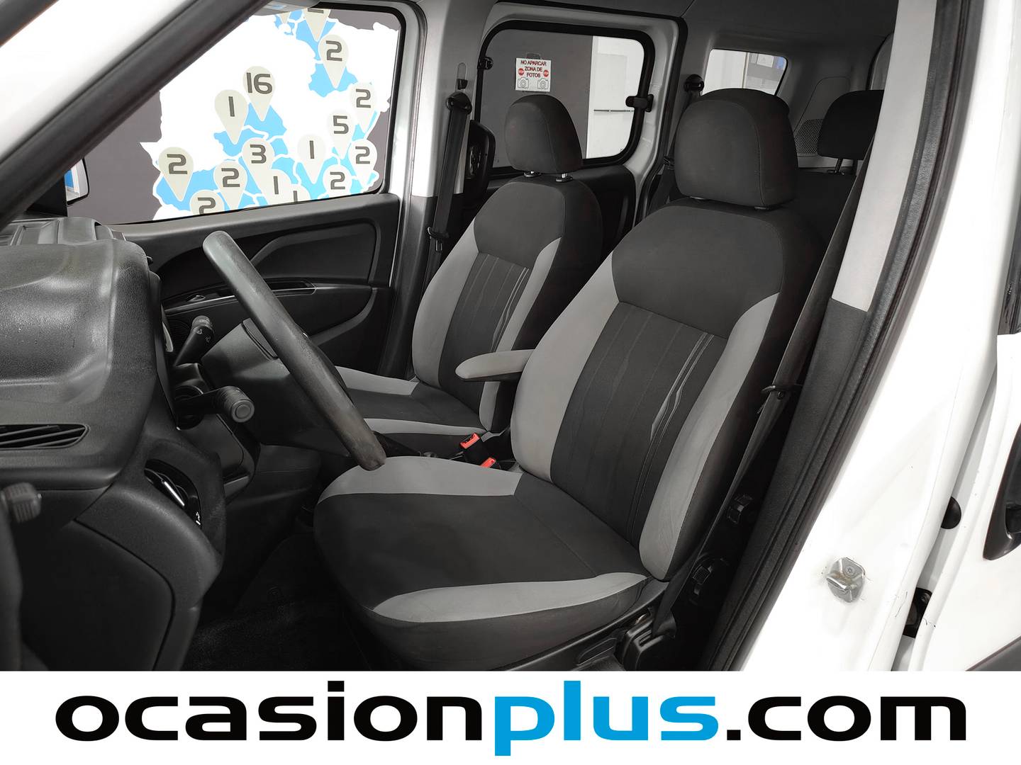 Foto asientos delanteros Fiat Doblò Cargo Fiat Dobló Cargo 1.6 Multijet SX (90 CV)