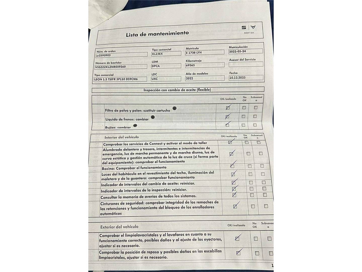 Foto Seat León SEAT León 1.5 TSI S&S FR (150 CV)