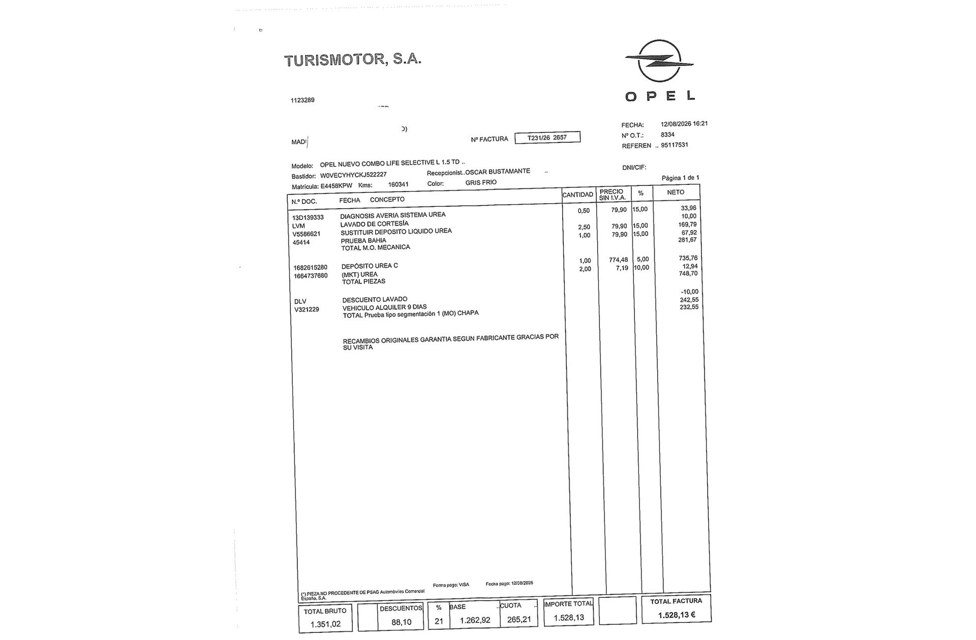Opel Combo 1.5 TD Selective L - foto 21