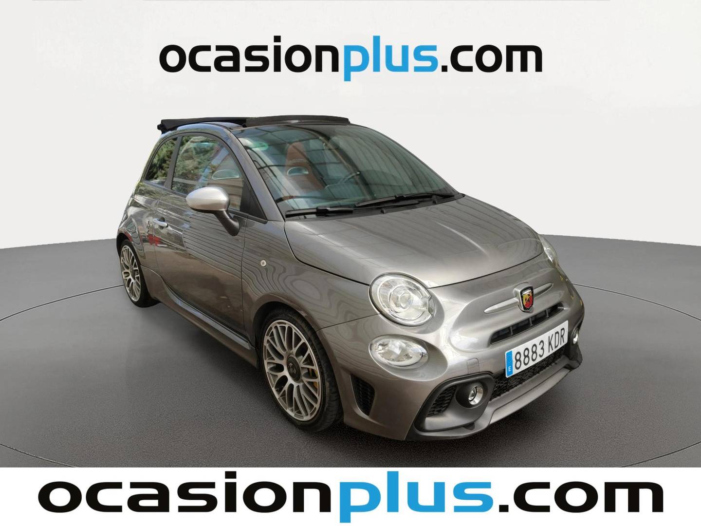 Foto trasera Abarth 500C Abarth 500C Cabrio 1.4 16v T-Jet 595 Turismo (165 CV) izquierda
