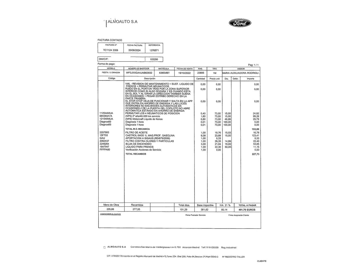 Ford Fiesta Ford Fiesta 1.5 EcoBoost ST (200 CV) 200cv