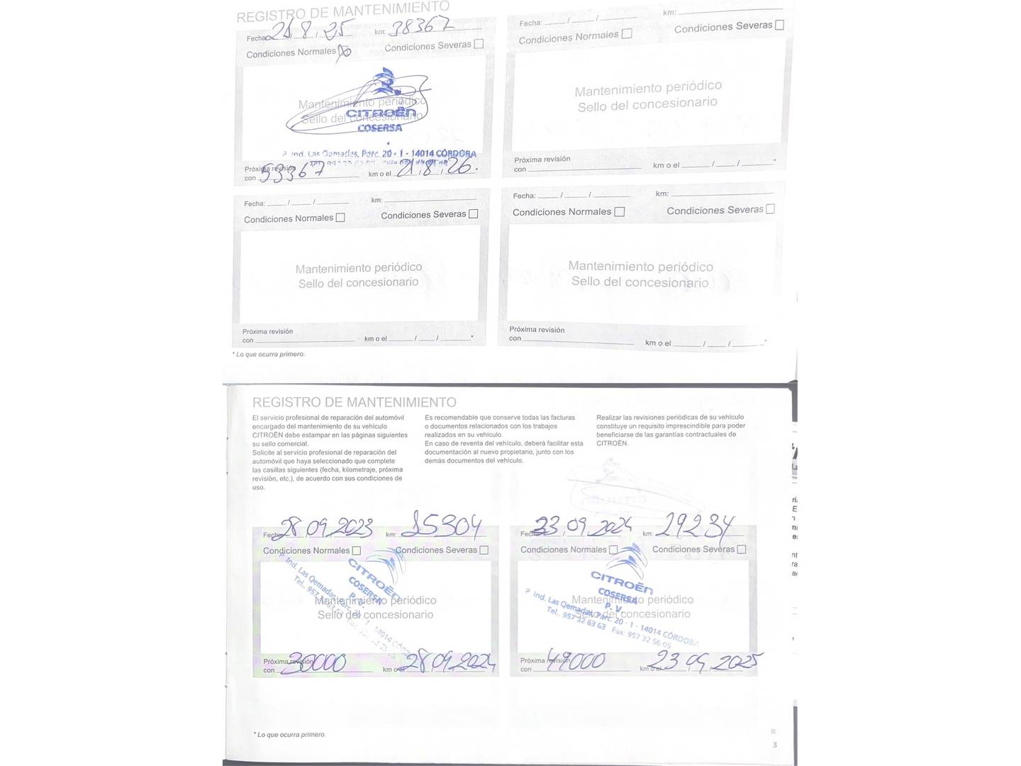 Foto del mantenimiento del Citroën C4 Citroen C4 BlueHDi 110 S&S Feel Pack (110 CV)