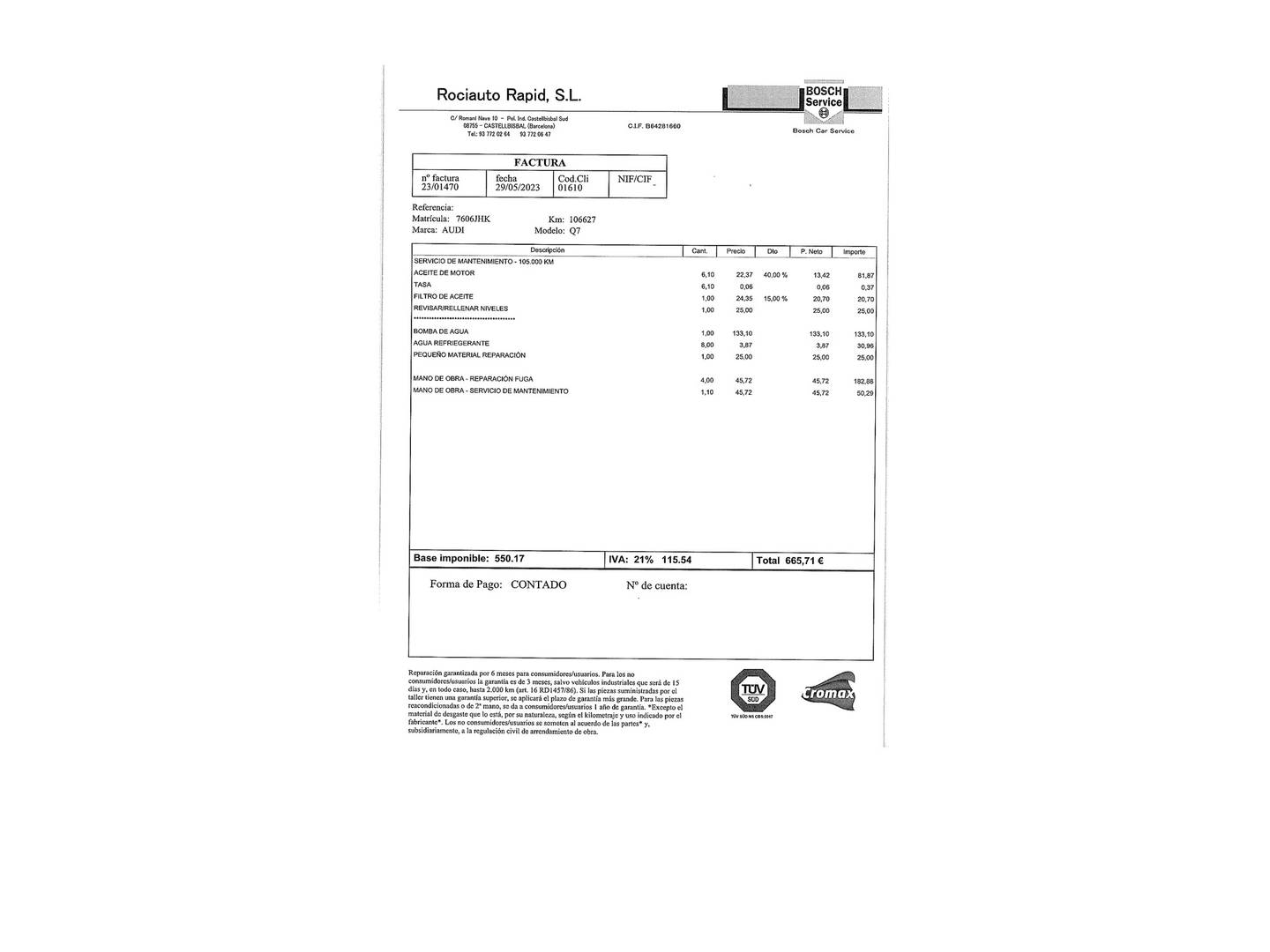 Foto Audi Q7 Audi Q7 design 3.0 TDI quattro (272 CV) tiptronic 7 Plazas