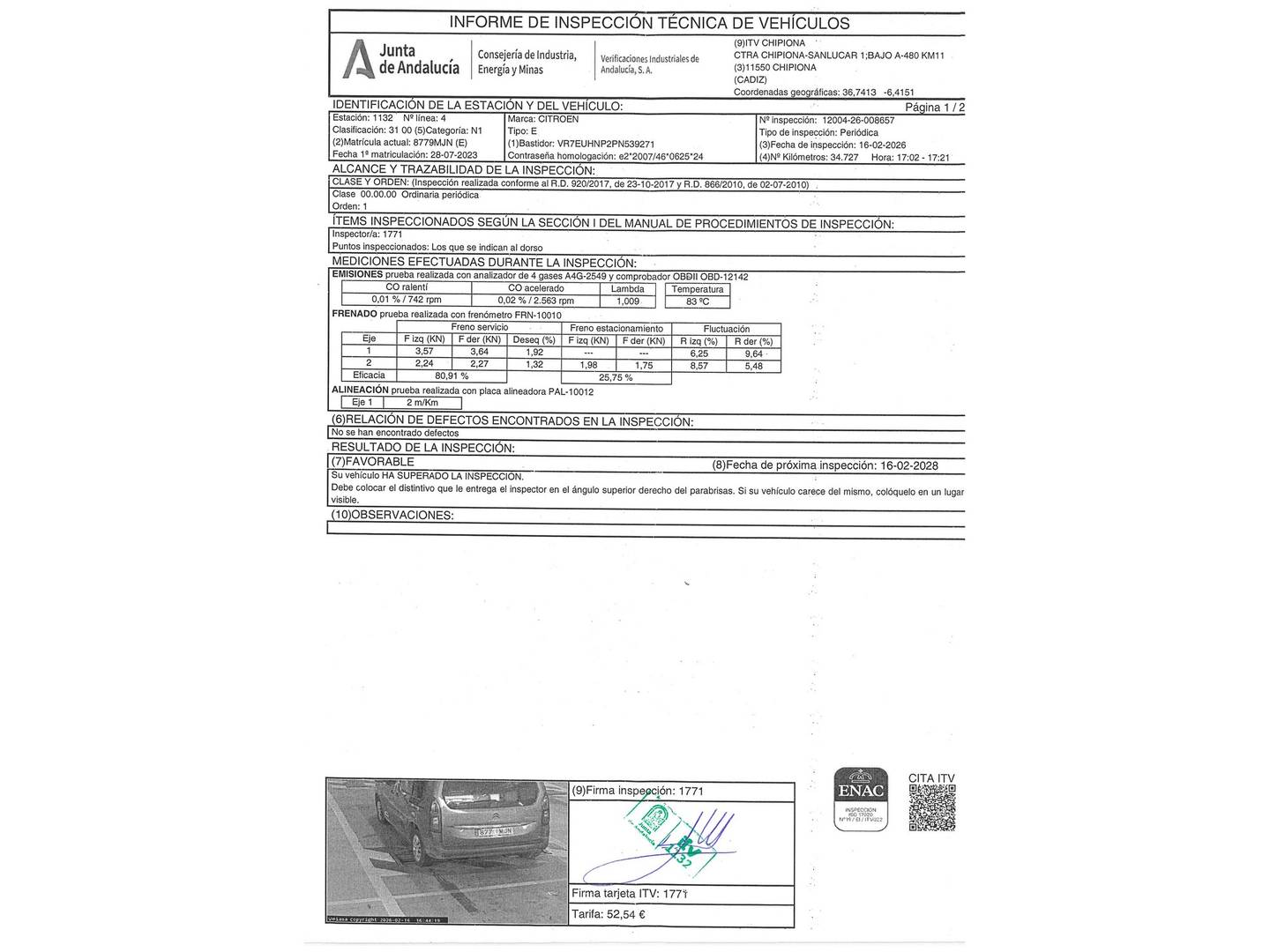 Citroën Berlingo Citroen Berlingo PureTech 110 S&S Talla M Feel Business (110 CV) de segunda mano