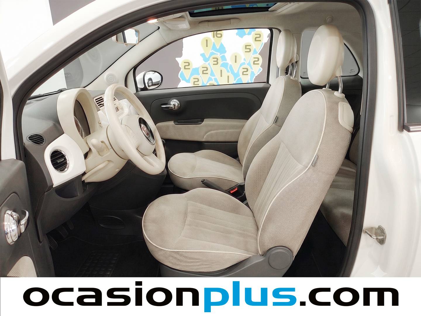 Foto asientos delanteros Fiat 500 Fiat 500 1.2 8v Lounge (69 CV)