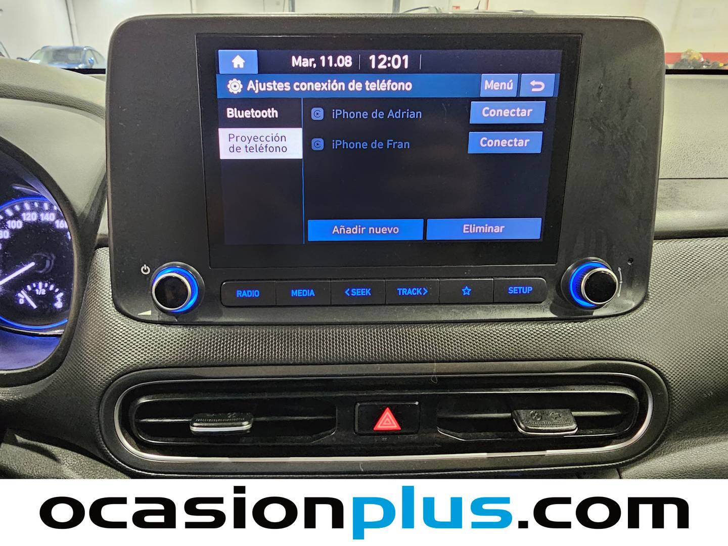Extras y acabados del Hyundai Kona Hyundai Kona 1.0 TGDI Klass 4x2 (120 CV)