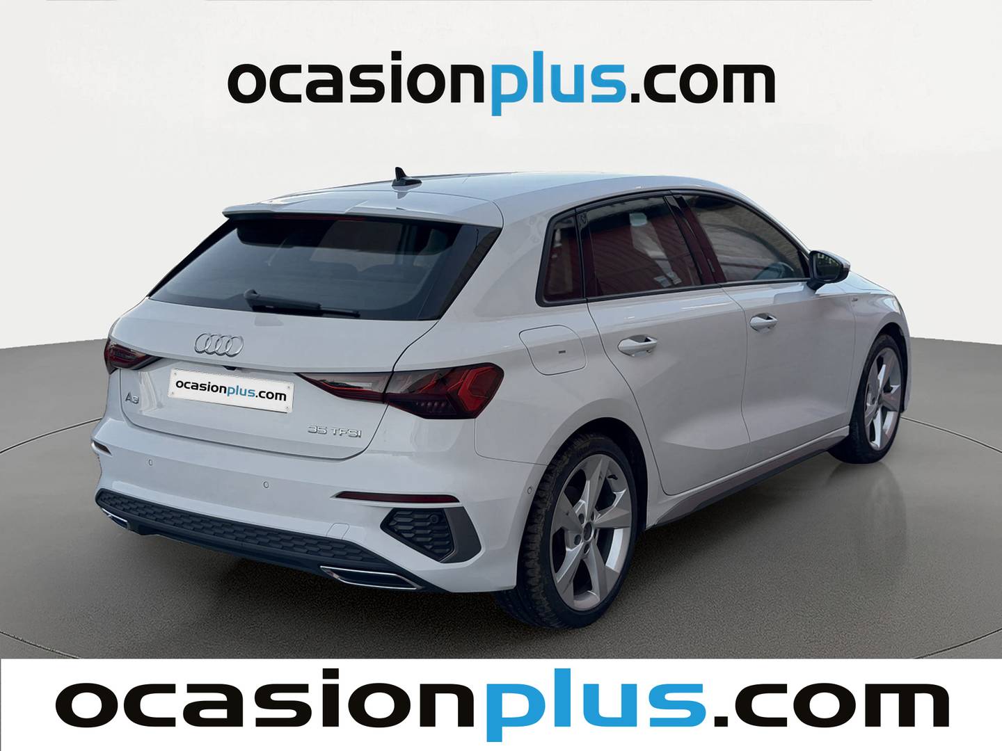 Foto trasera Audi A3 Audi A3 Sportback S line 35 TFSI (150 CV) S tronic izquierda