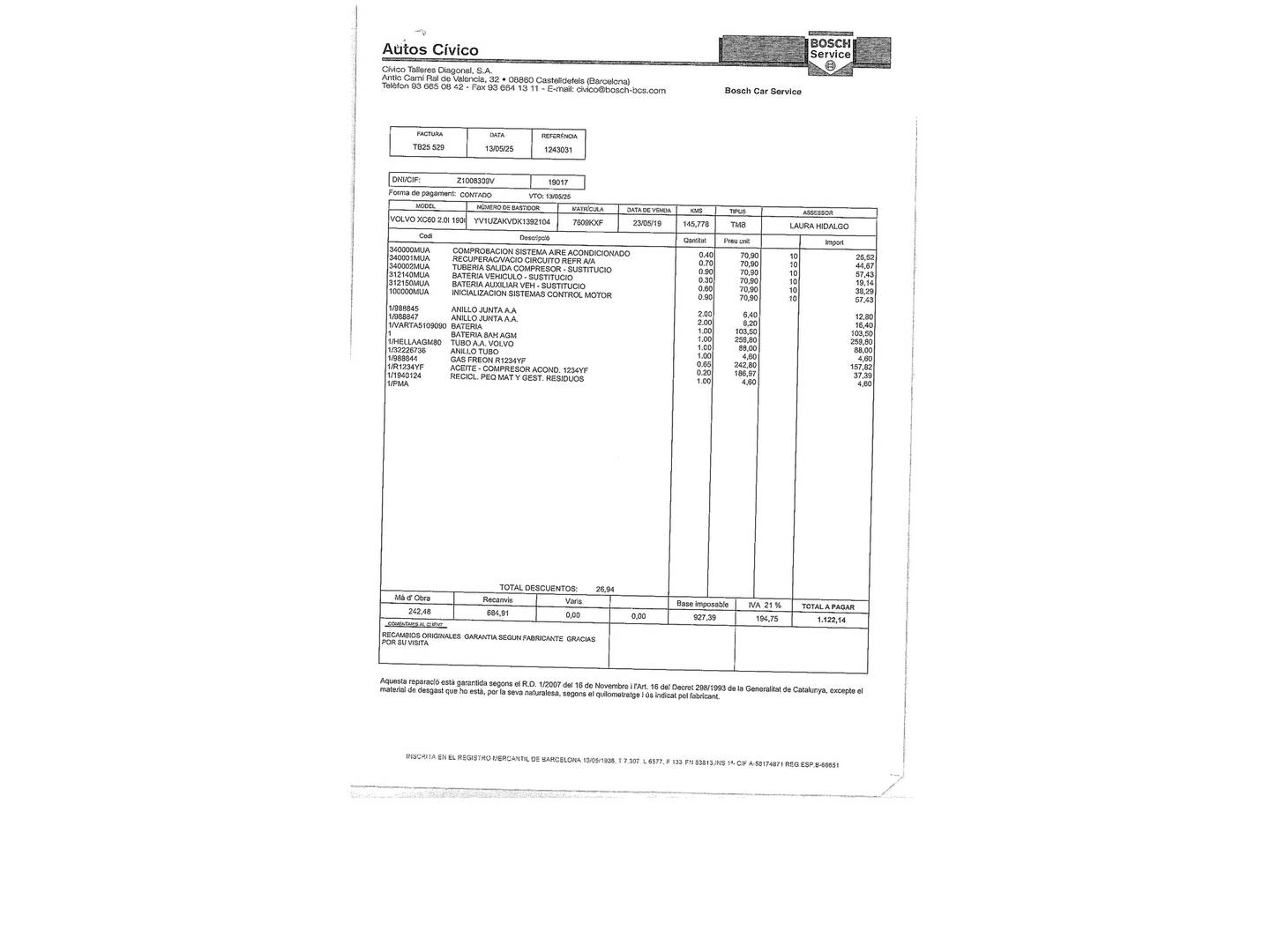 Foto Volvo XC60 Volvo XC60 2.0 T4 Momentum Auto (190 CV)