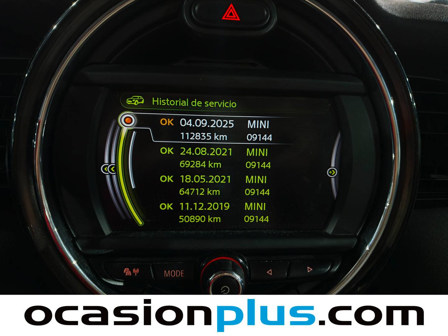 Foto del mantenimiento del Mini MINI Mini MINI Cooper Cooper  (136 CV)