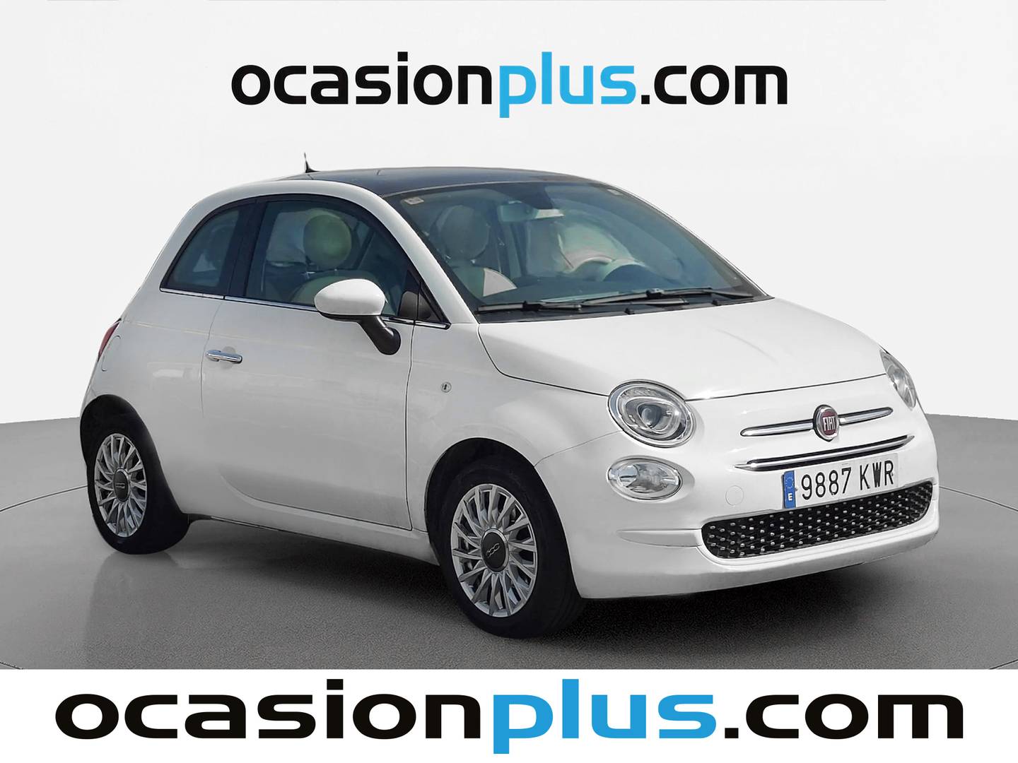 Foto delantera Fiat 500 Fiat 500 1.2 8v Lounge (69 CV) derecha