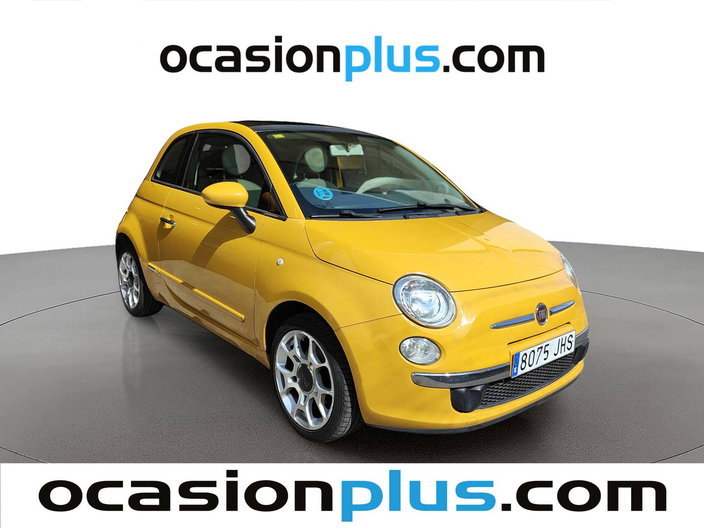 Foto delantera Fiat 500 Fiat 500 1.2 8v Lounge (69 CV) derecha