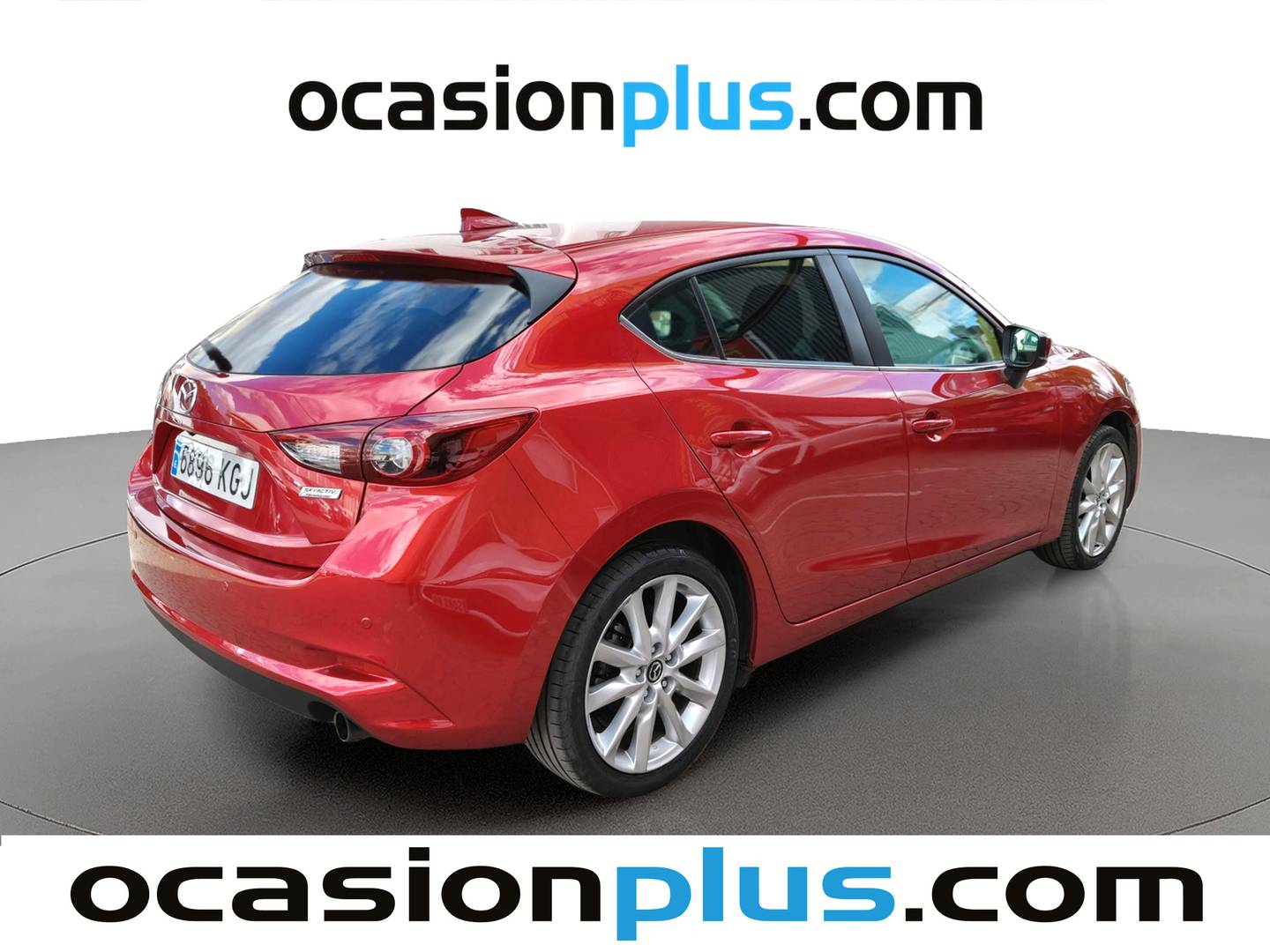 Foto trasera Mazda Mazda3 Mazda Mazda 3 2.0 GE Black Tech Edition MT (120 CV) derecha