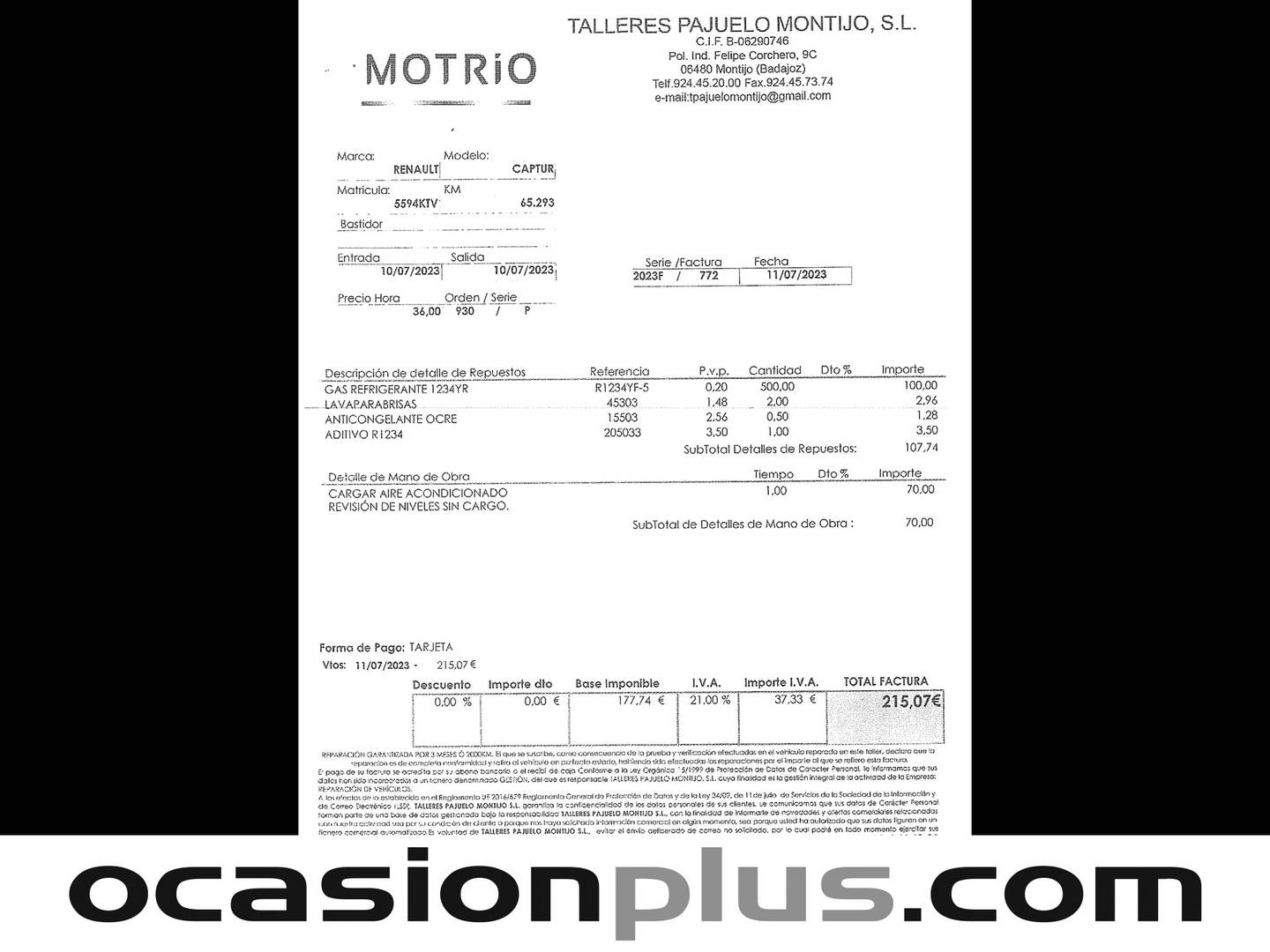 Foto Renault Captur Renault Captur Zen TCe  (130 CV) GPF