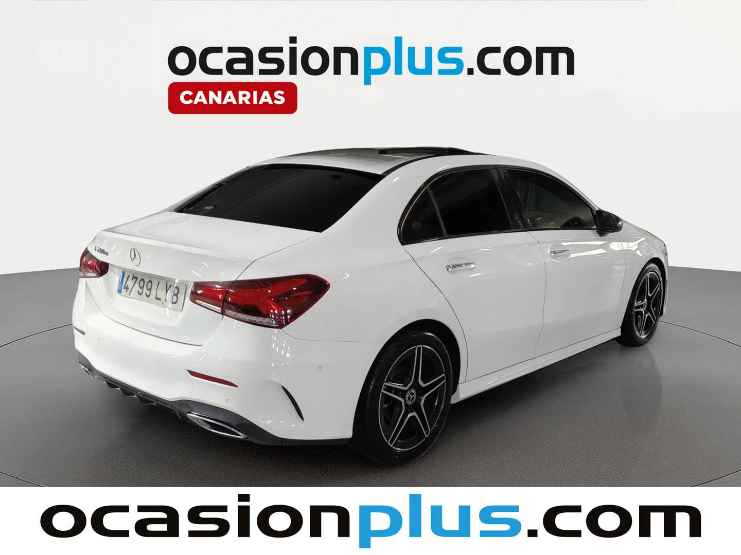 Foto trasera Mercedes Clase A Mercedes Clase A 200 d Sedán (150 CV) Pack AMG derecha