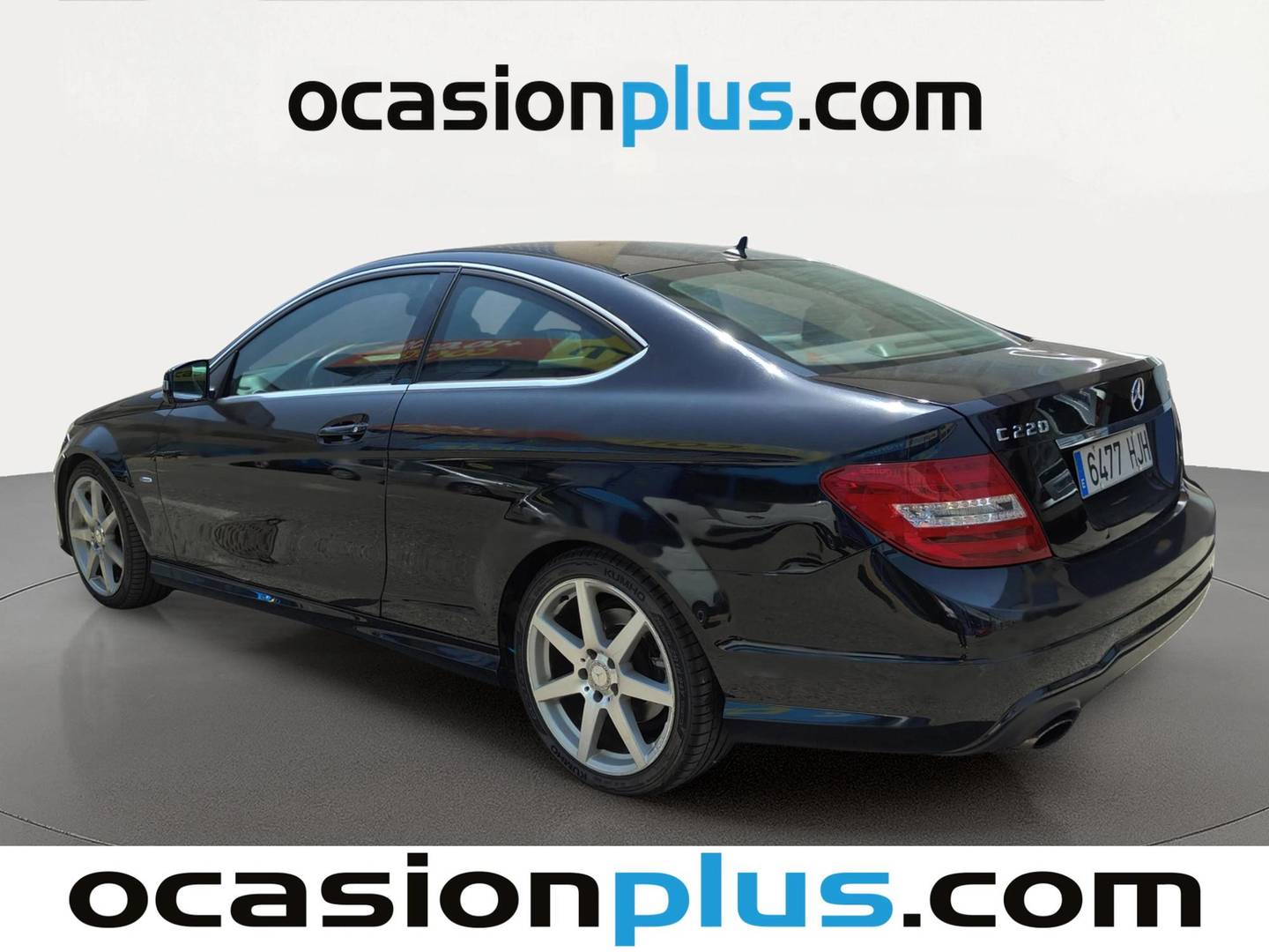 Foto trasera Mercedes Clase C Mercedes Clase C C Coupe 220 CDI Blue Efficiency (170 CV) izquierda