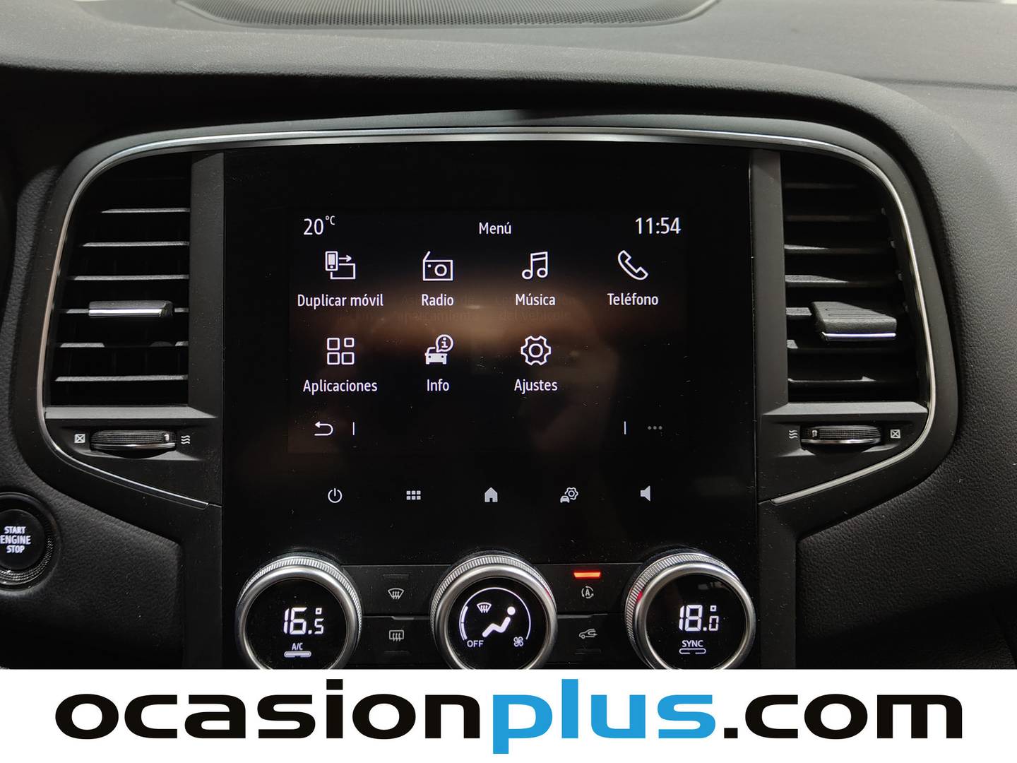Equipamiento del Renault Mégane Renault Megane Sport Tourer Intens Blue dCi (115 CV)