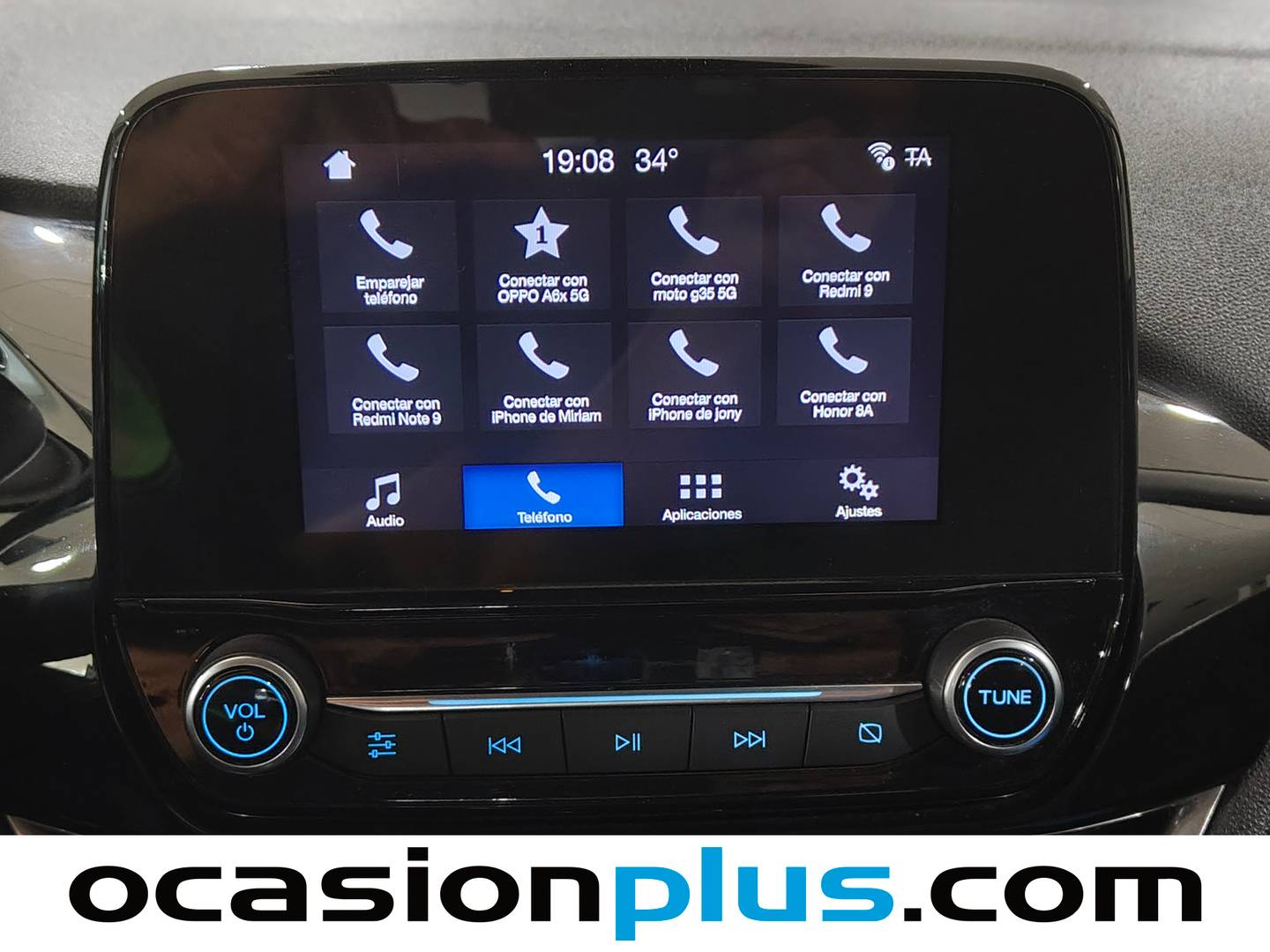 Equipamiento del Ford Fiesta Ford Fiesta 1.0 EcoBoost S&S Trend+ (100 CV)