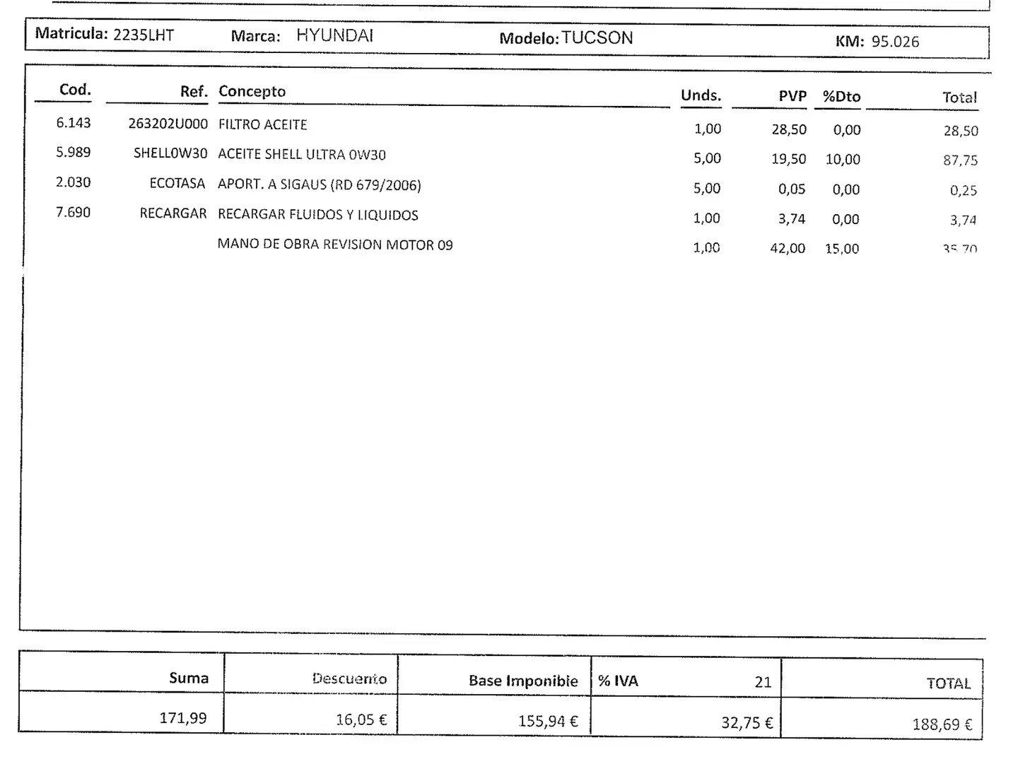 Foto Hyundai Tucson Hyundai Tucson 1.6 CRDI 48V SLE Sky 4x2 (116 CV)