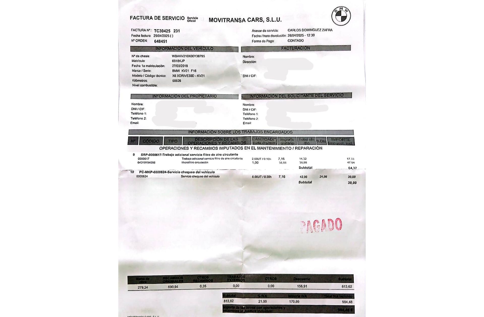 BMW X6 xDrive30d - foto 20