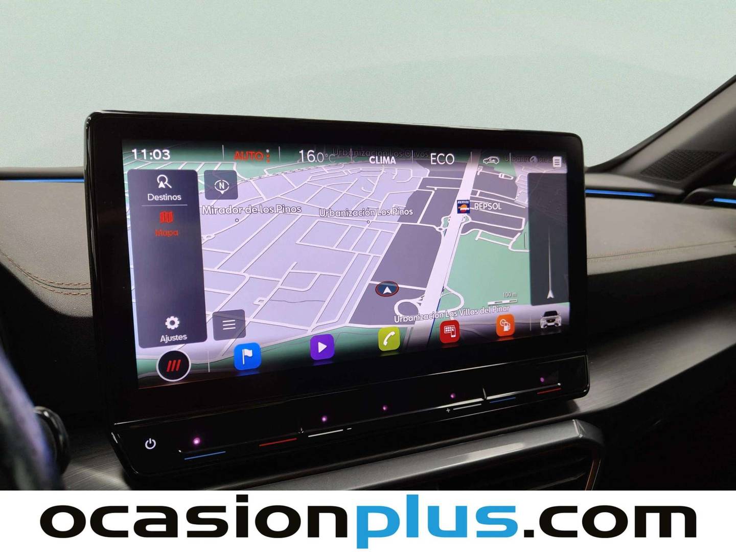 Equipamiento del Cupra Formentor Cupra Formentor 1.4 e-Hybrid DSG (204 CV)