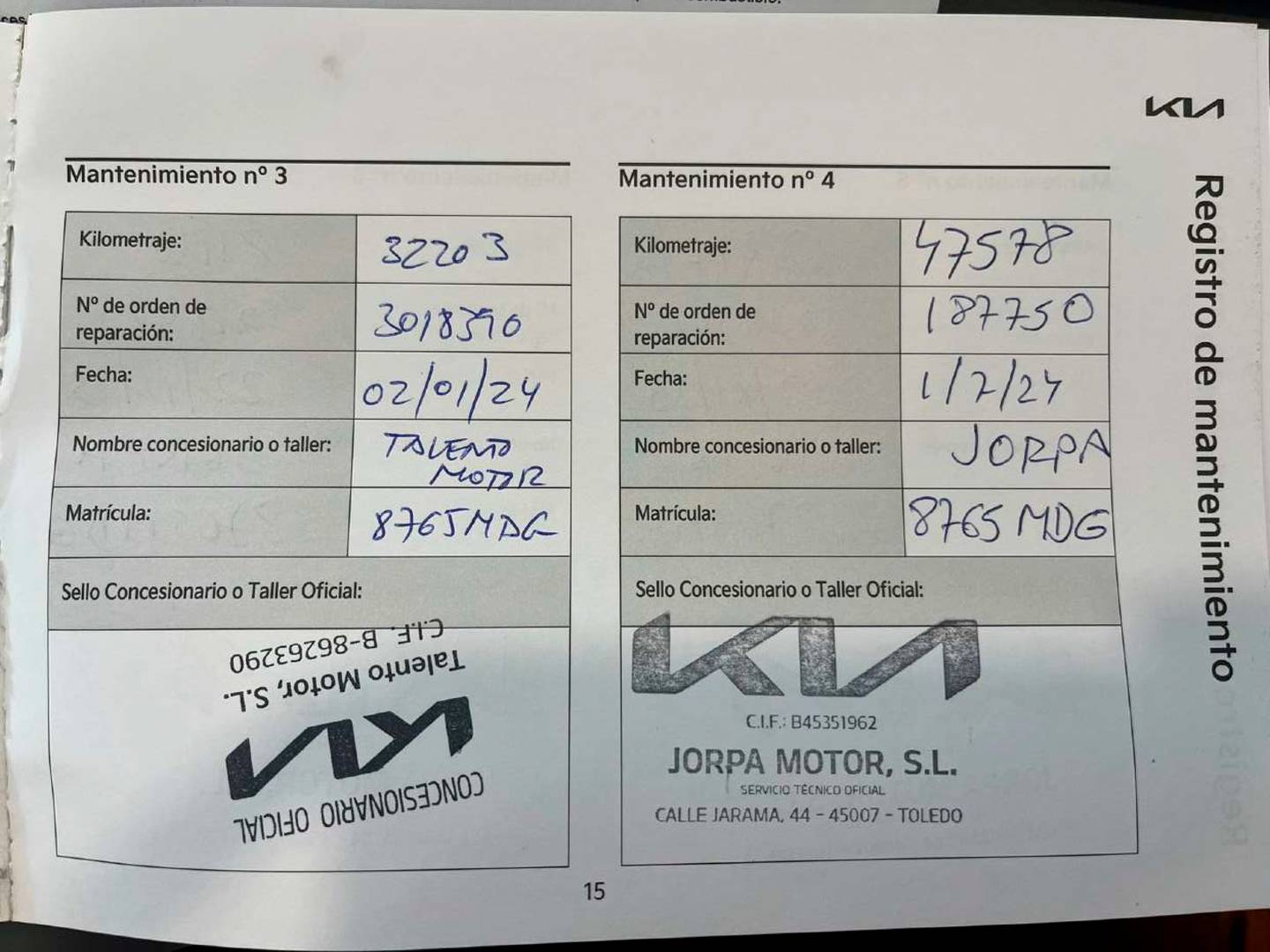 Foto del mantenimiento del KIA Stonic KIA Stonic 1.0 T-GDi MHEV iMT Concept (100 CV)