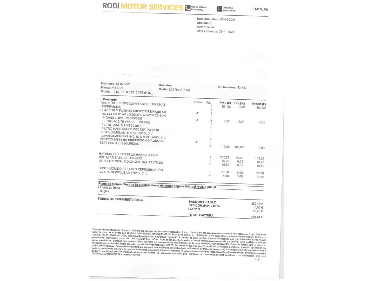 Foto Nissan Micra Nissan Micra IG-T N-Connecta (100 CV)