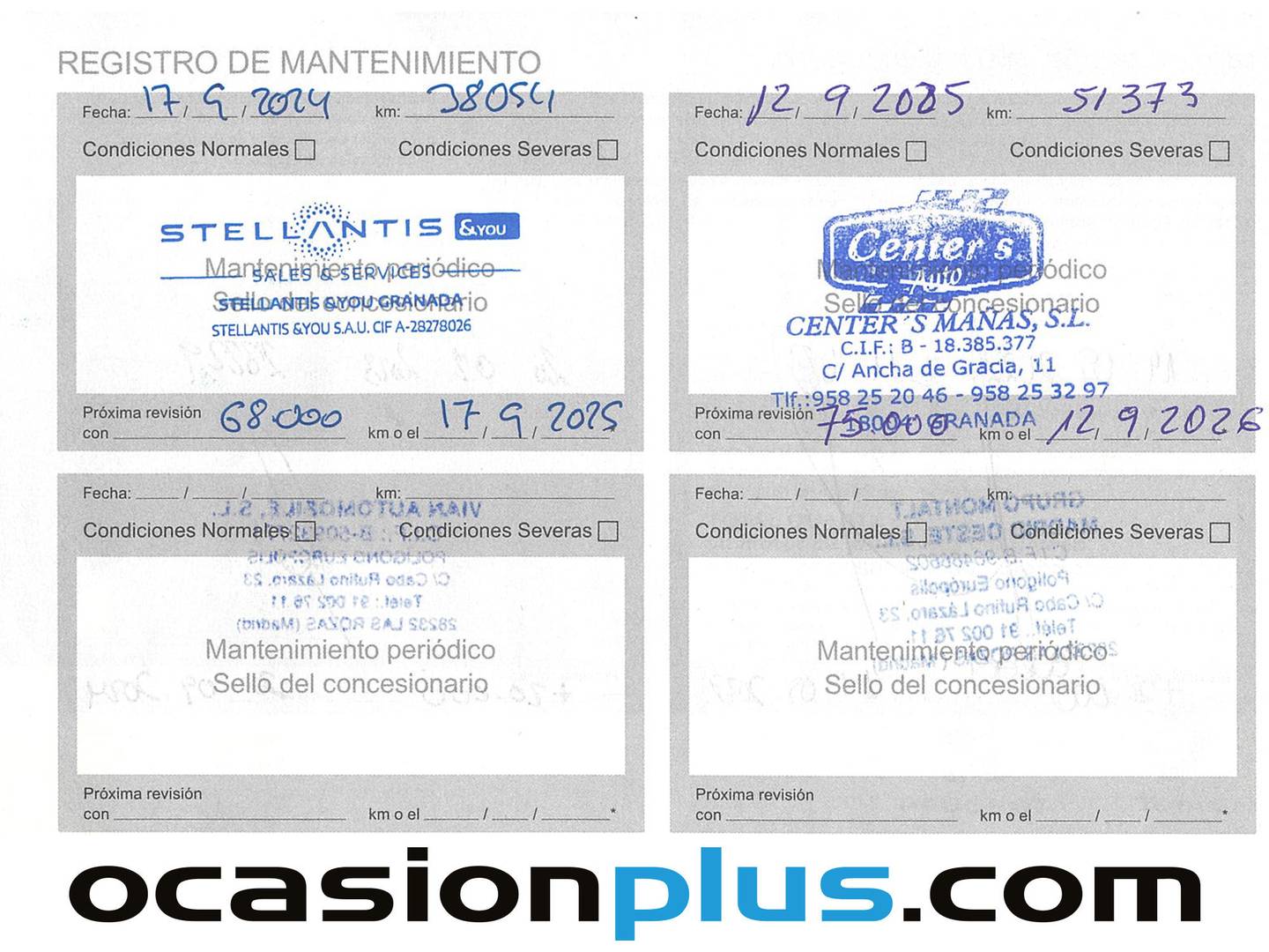 Foto del mantenimiento del Peugeot 5008 Peugeot 5008 PureTech 130 S&S Active Pack (130 CV) 7 Plazas