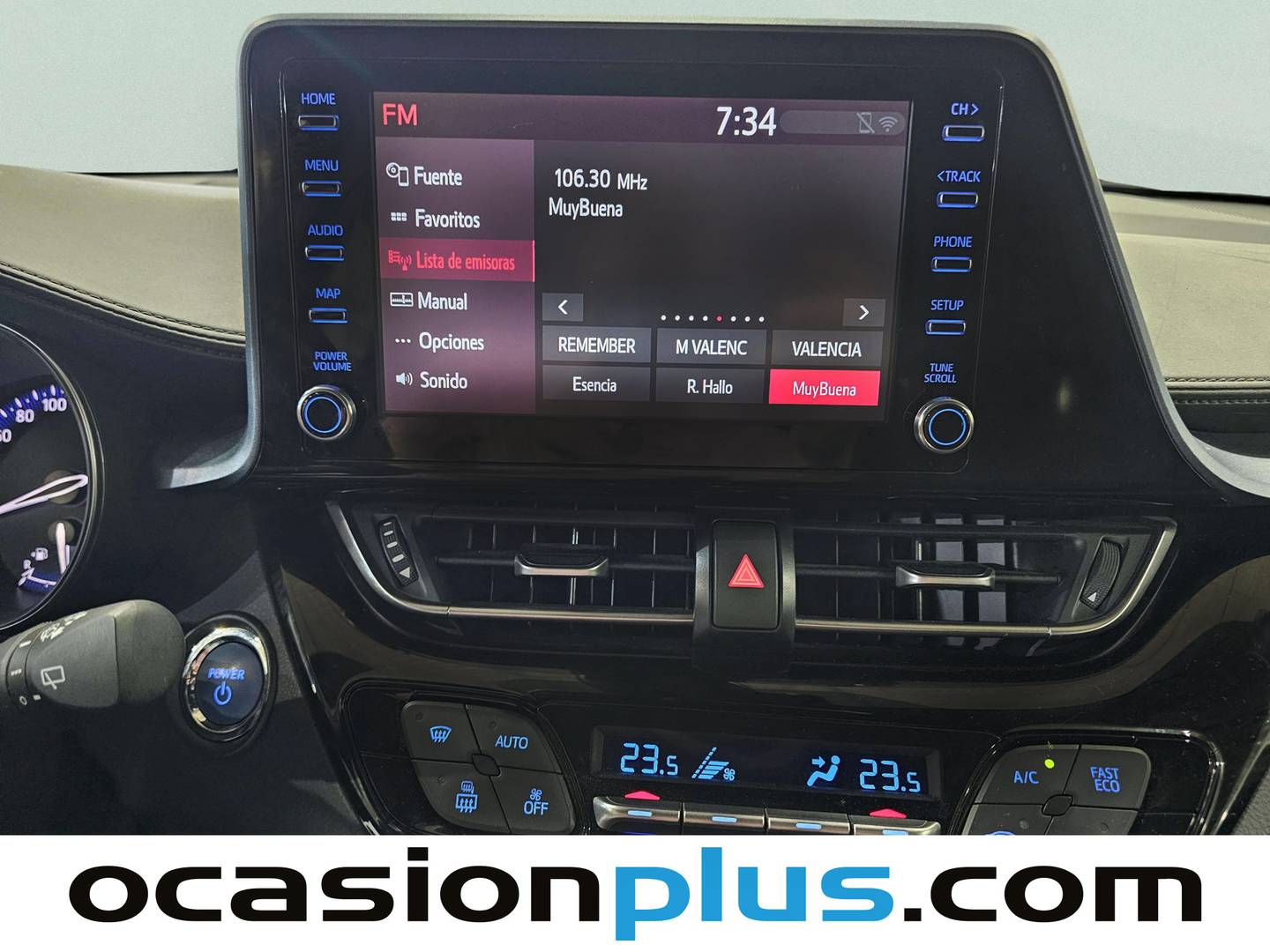 Extras del Toyota C-HR Toyota C-HR 180H Advance  (184 CV)