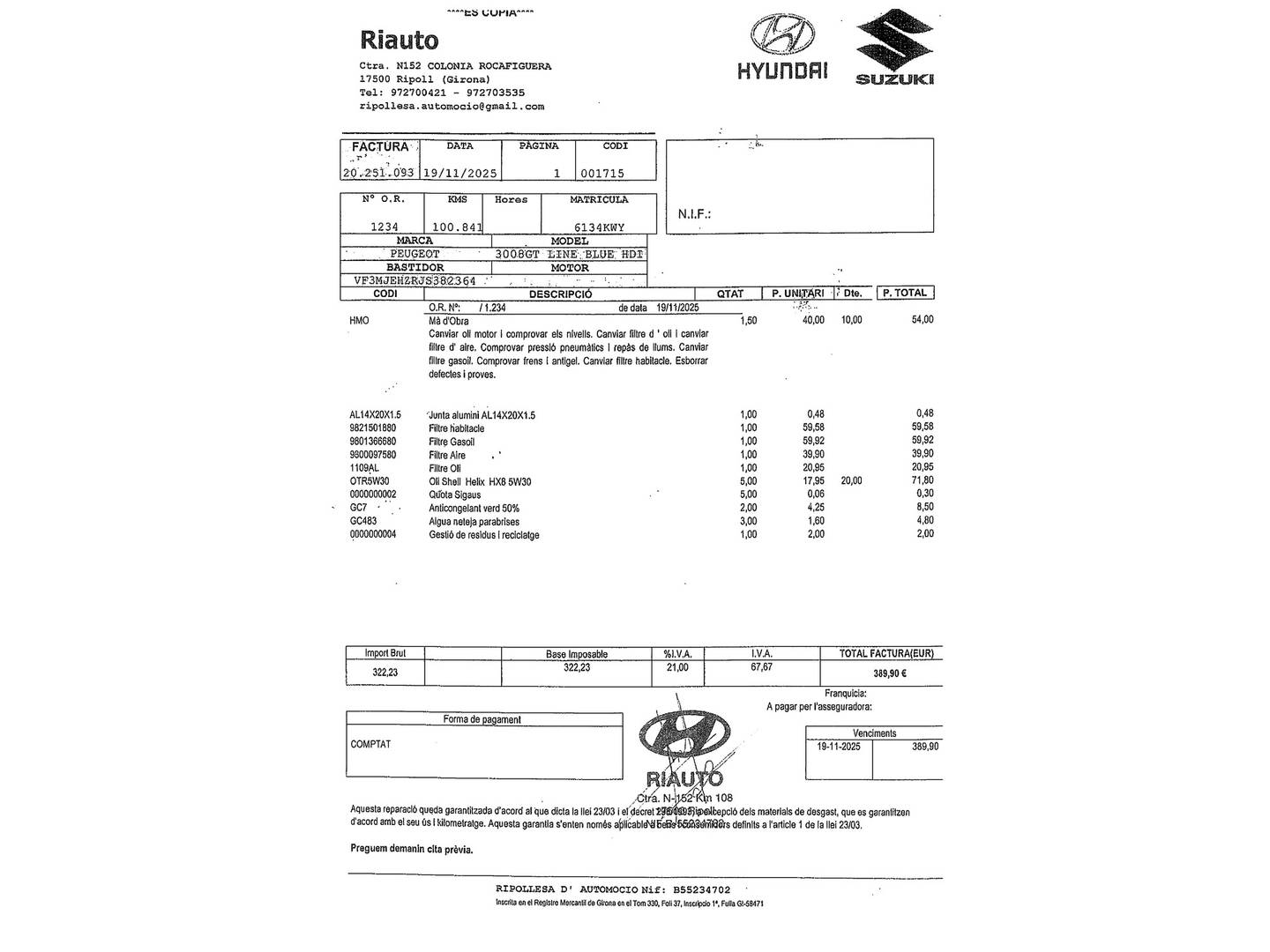 Foto Peugeot 3008 Peugeot 3008 GT Line EAT8 132 kW (180 CV)