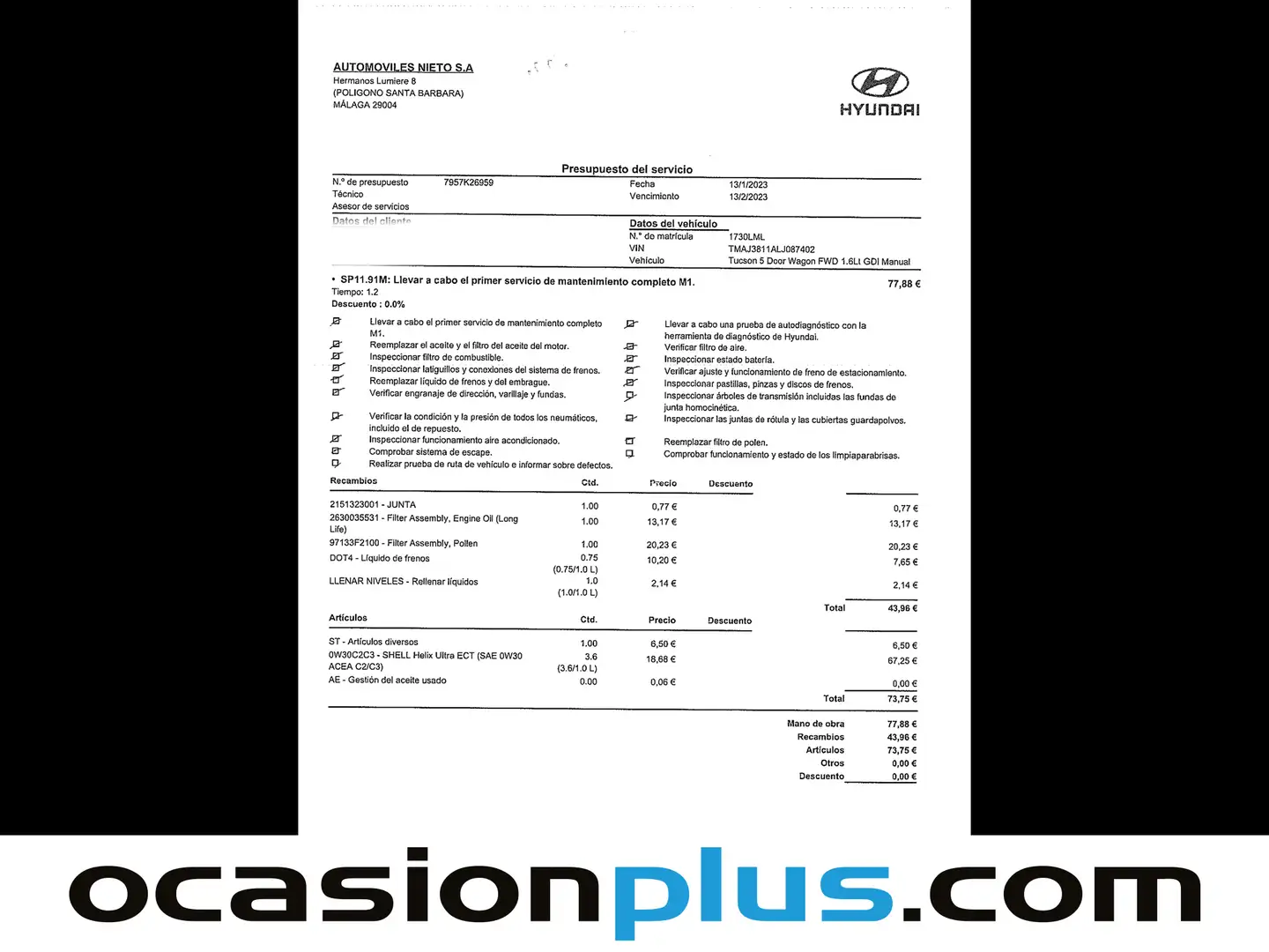 Foto Hyundai Tucson Hyundai Tucson 1.6 GDI SLE 4x2 (132 CV)