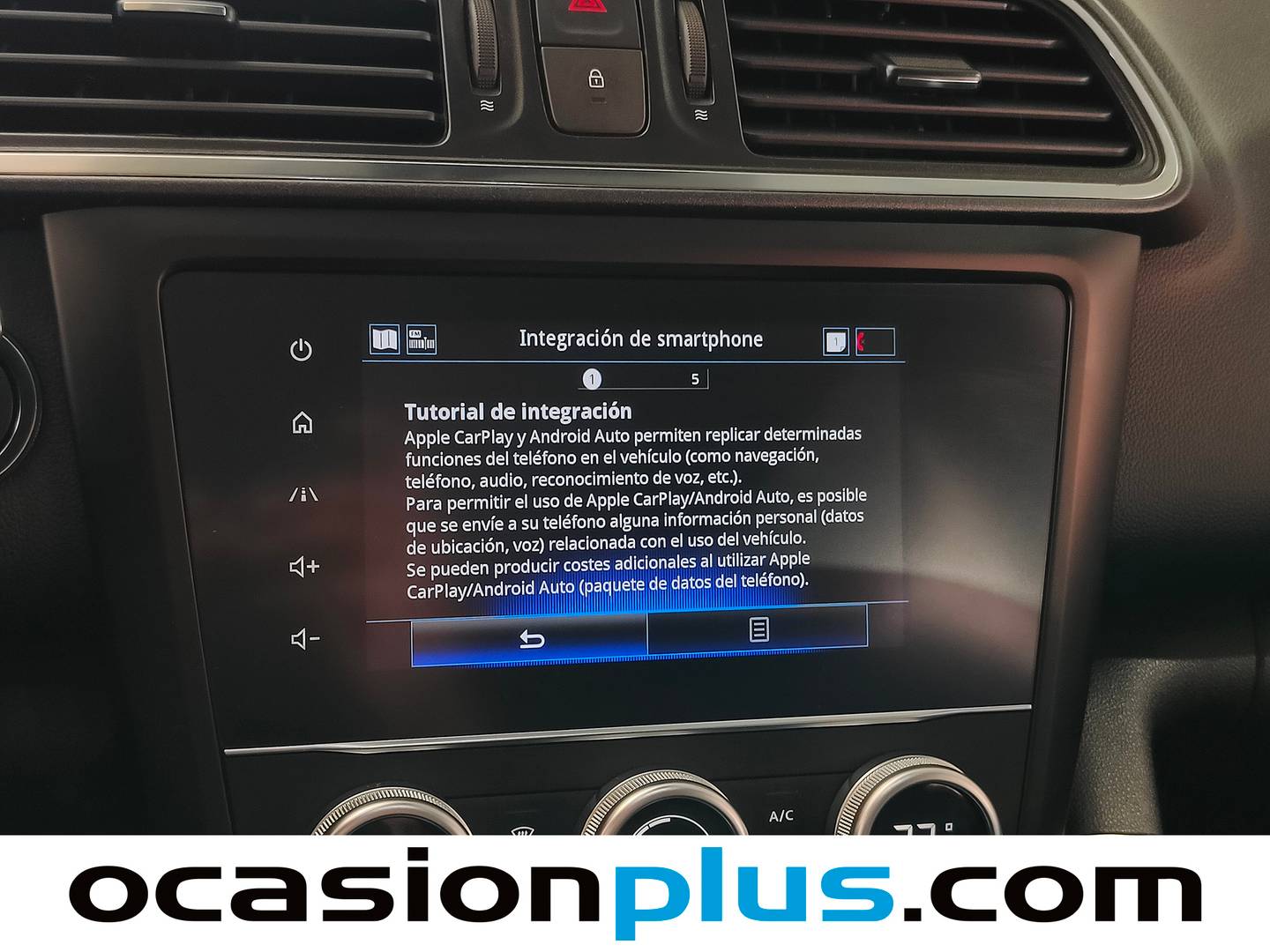 Equipamiento del Renault Kadjar Renault Kadjar Zen TCe (140 CV) GPF