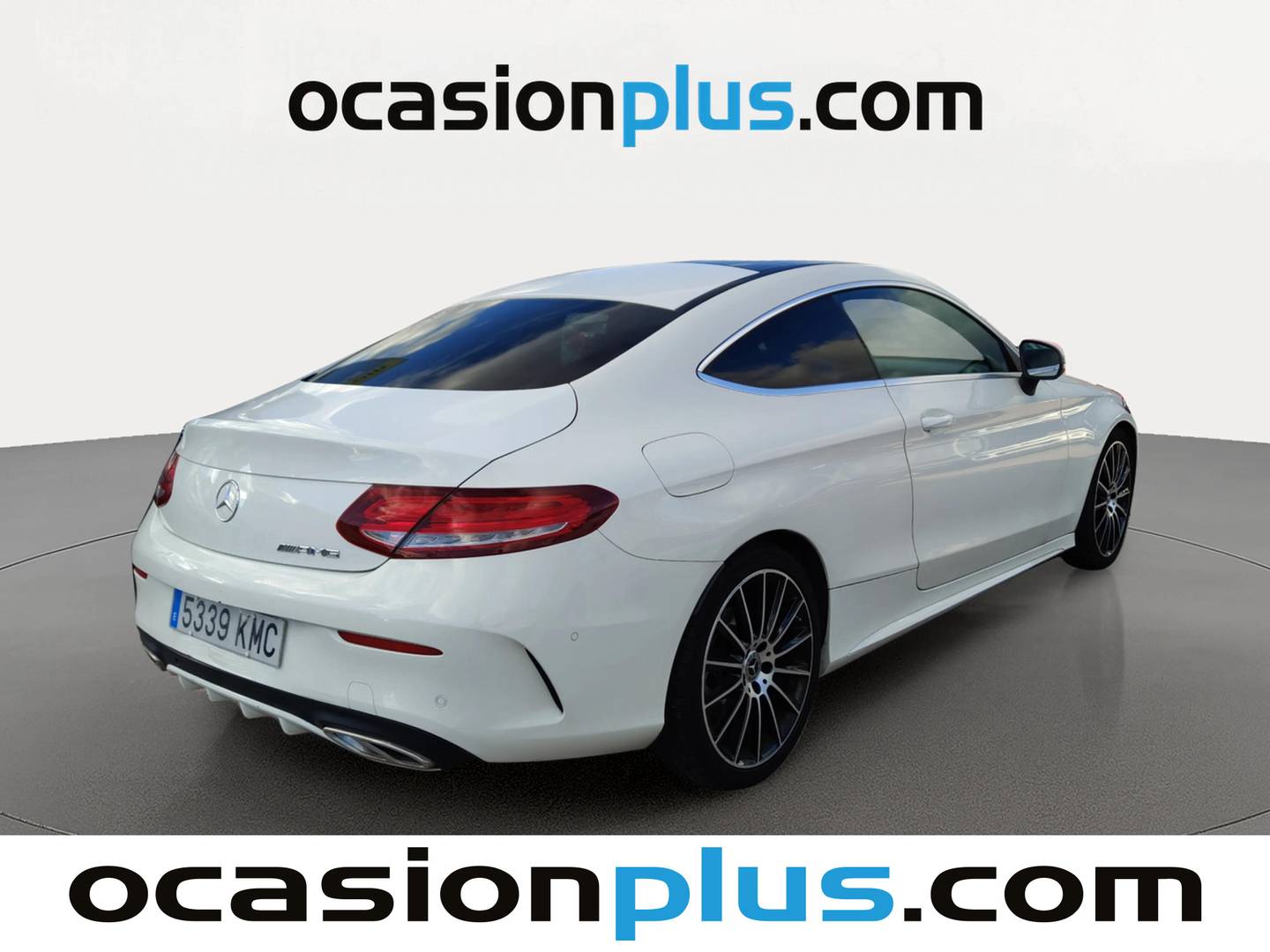 Foto trasera Mercedes Clase C Mercedes Clase C Coupe 220 d (170 CV) Pack AMG derecha