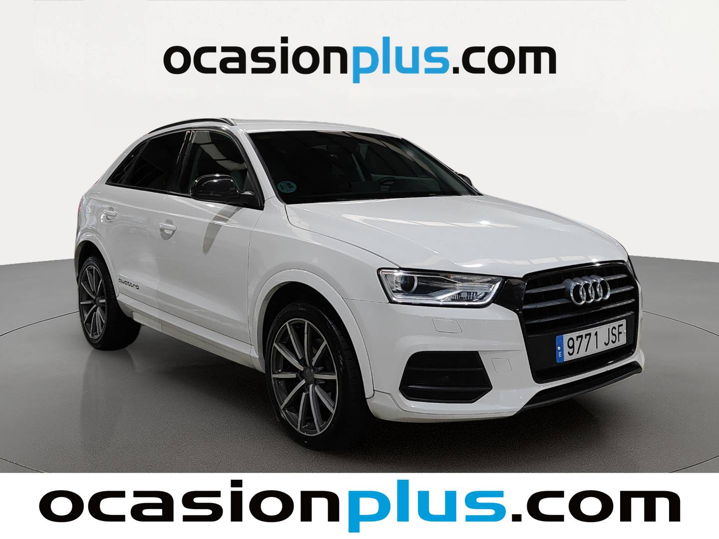 Foto delantera Audi Q3 Audi Q3 sport edition 2.0 TDI quattro (150 CV) S tronic derecha