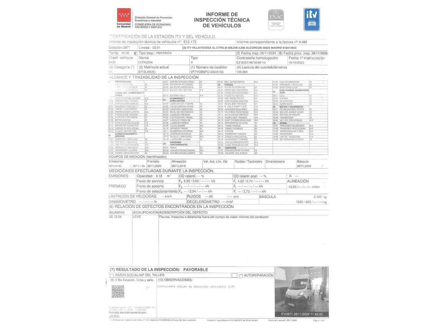Citroën Jumper Citroën Jumper Furgon BlueHDi 140 35 L3H2 (140 CV) de ocasión