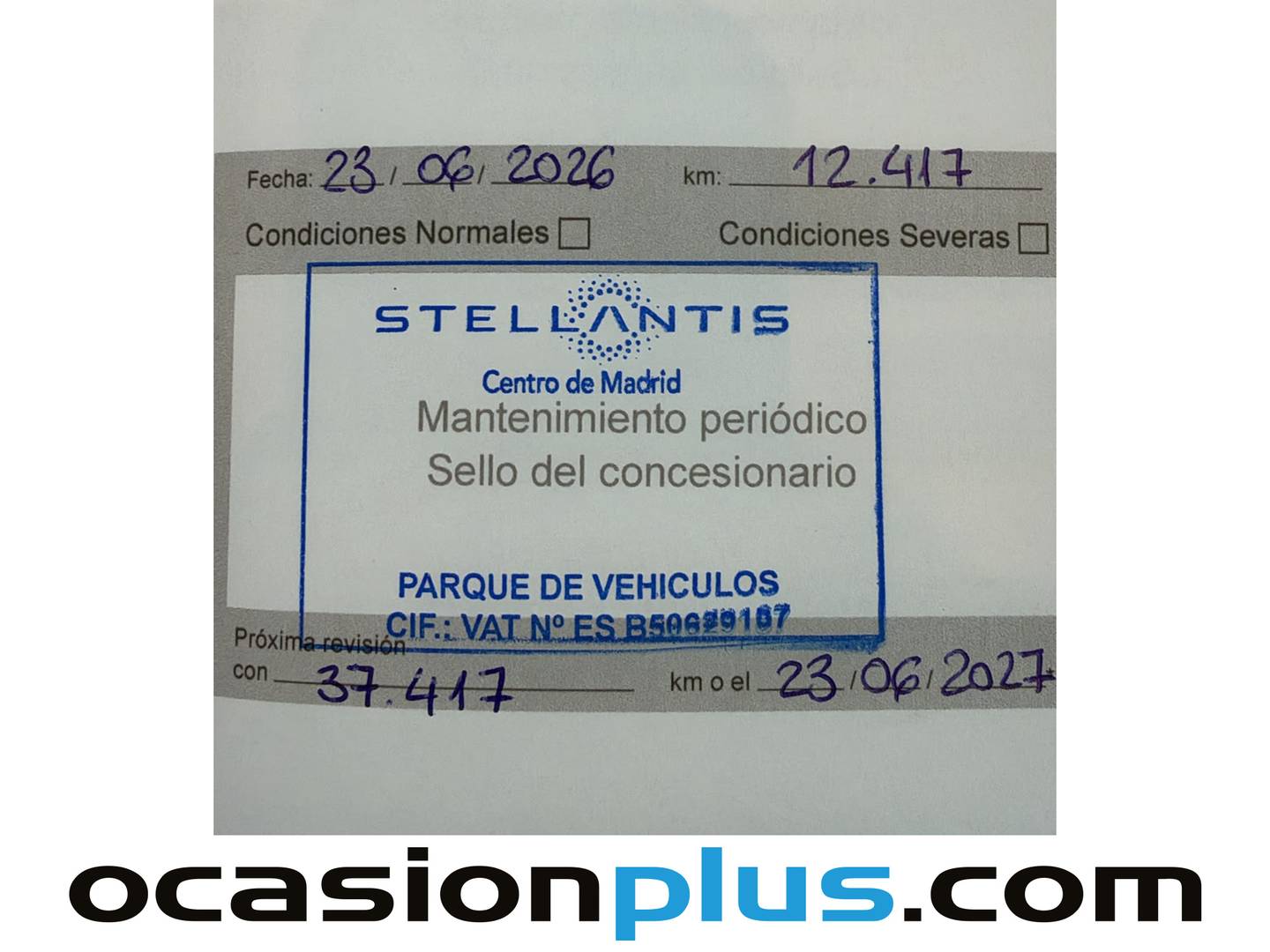 Foto del mantenimiento del Peugeot 3008 Hybrid Peugeot 3008 Hybrid 145 Allure eDCS6 (145 CV)