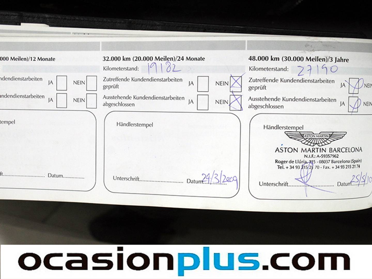 Foto Aston Martin DB9 Aston Martin DB9 Cabrio 5.9 Volante Touchtronic 2 (450 CV)