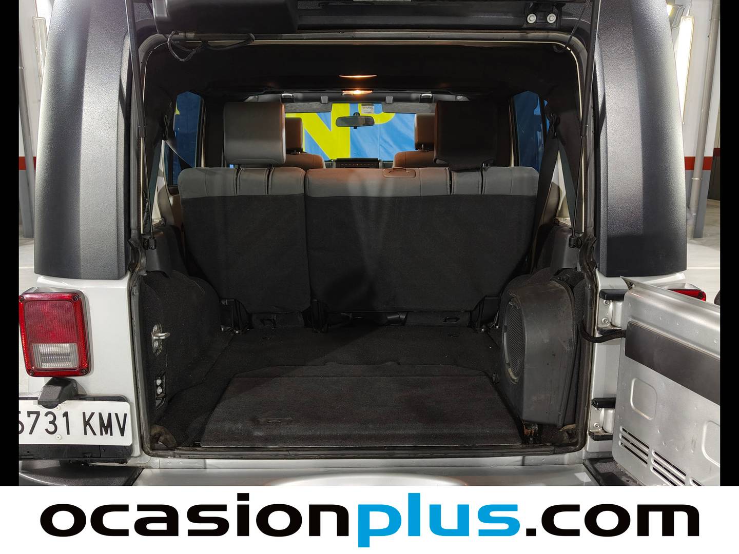 Fotos maletero Jeep Wrangler Unlimited Jeep Wrangler Unlimited 3.8 V6 Sahara Auto (199 Cv) 4x4