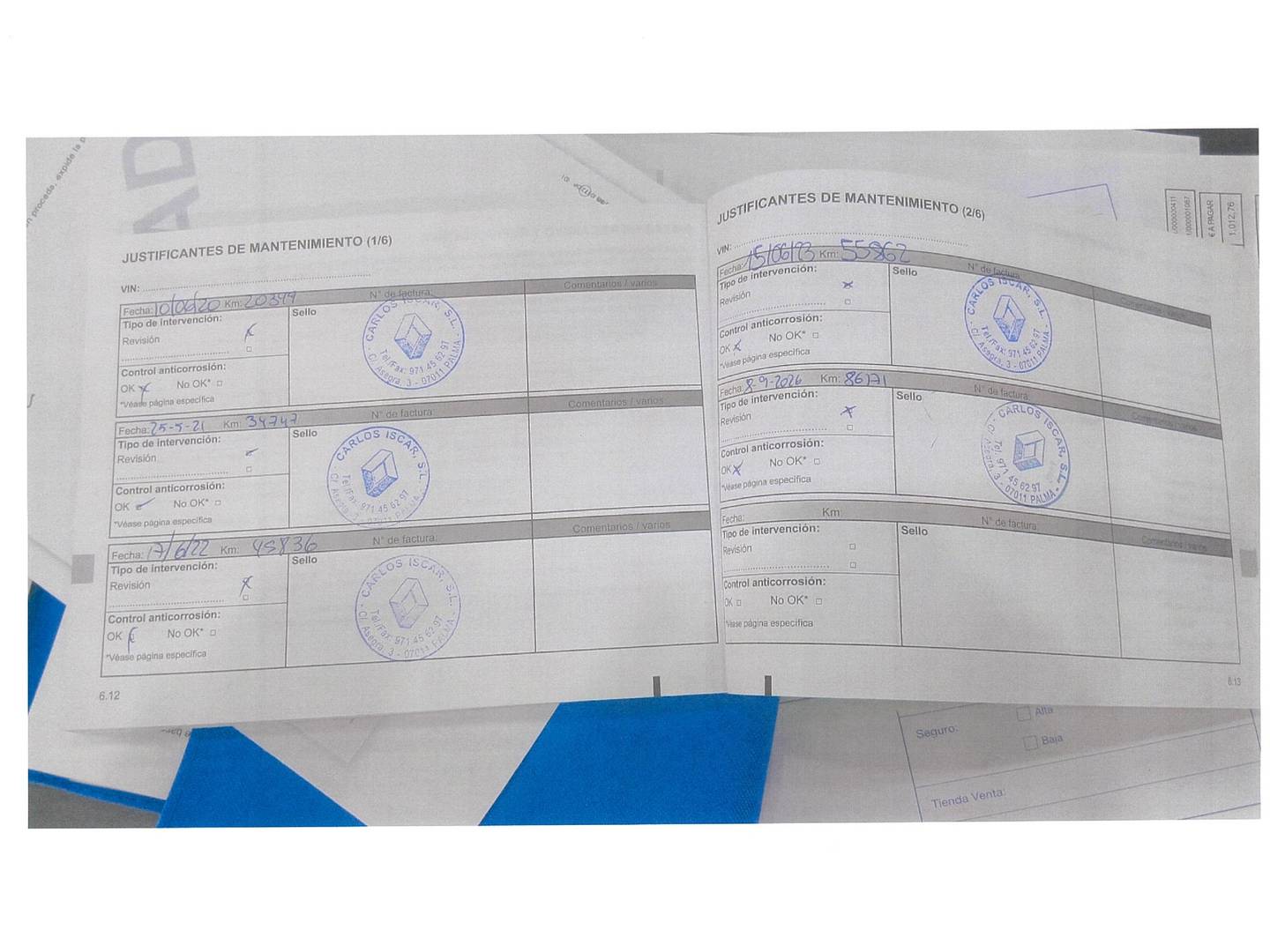 Foto del certificado del Dacia Dokker Dacia Dokker Essential dCi (75 CV)