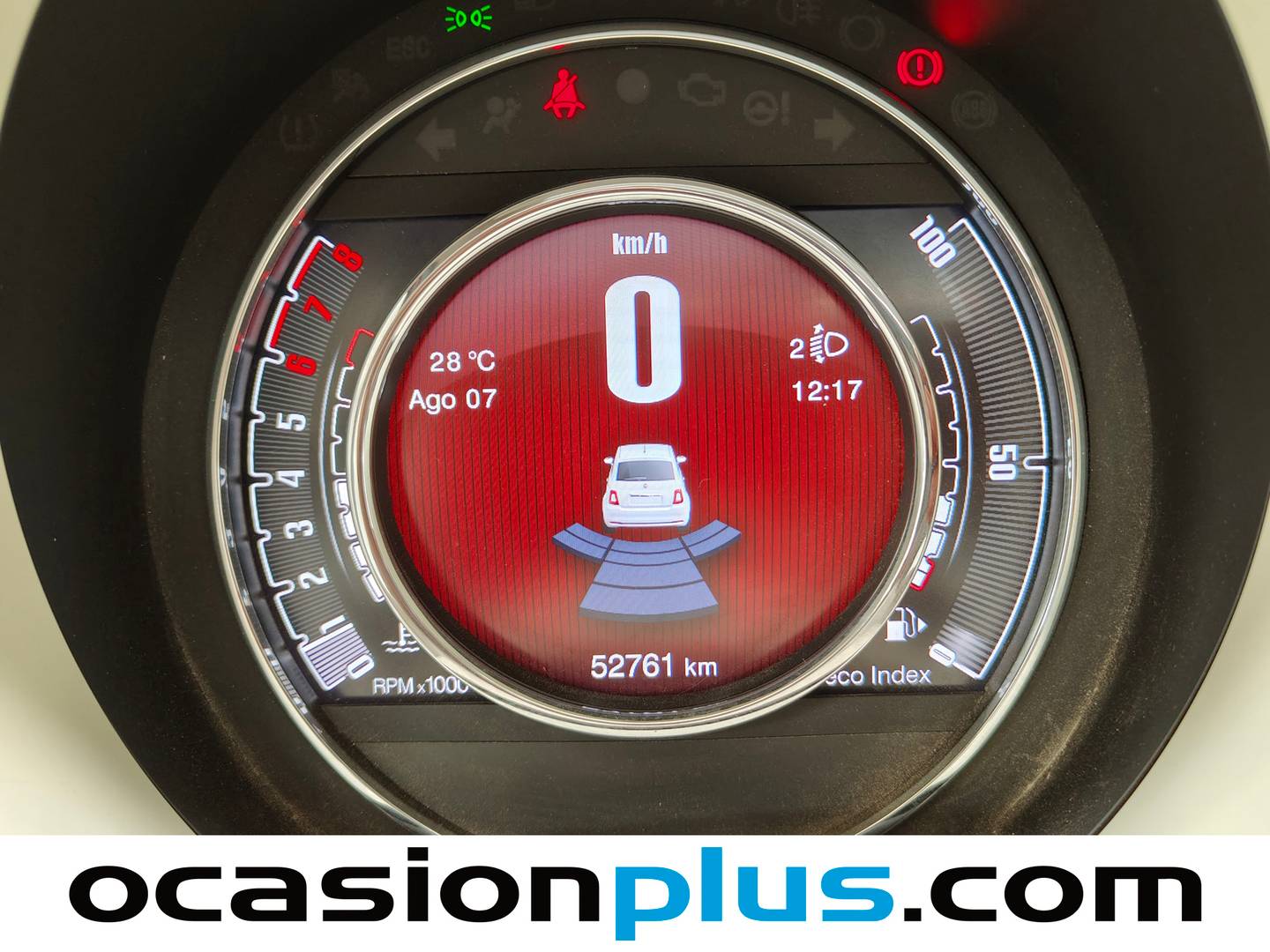 Equipamiento del Fiat 500 Fiat 500 1.0 Hybrid Dolcevita (70 CV)