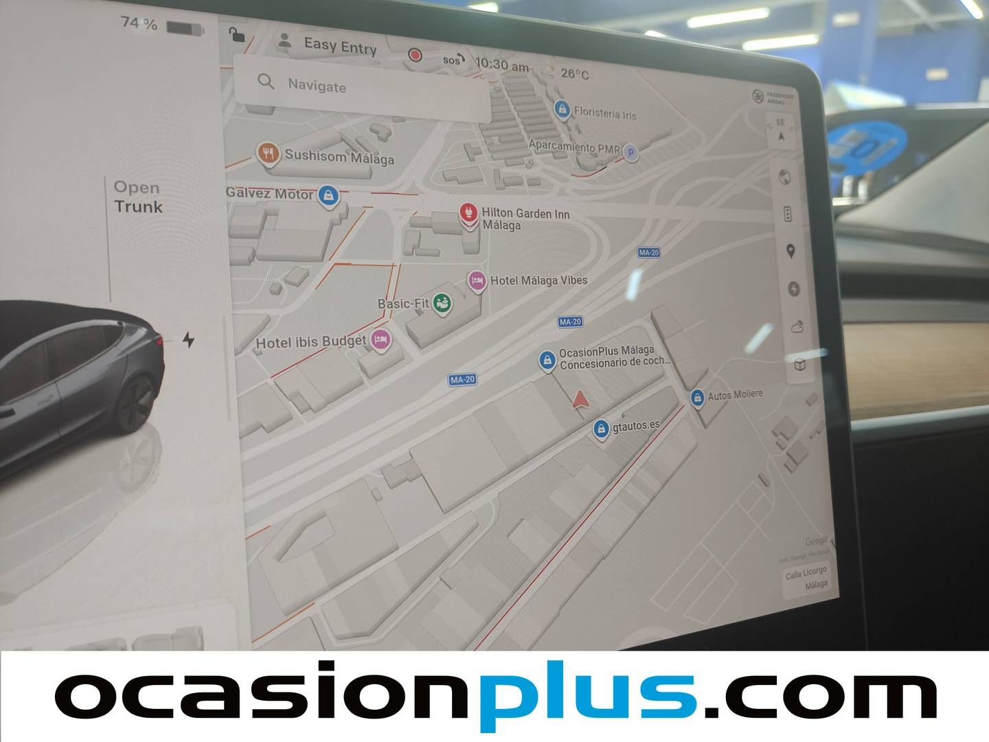 Equipamiento del Tesla Model 3 Tesla Model 3 RWD (283 CV)