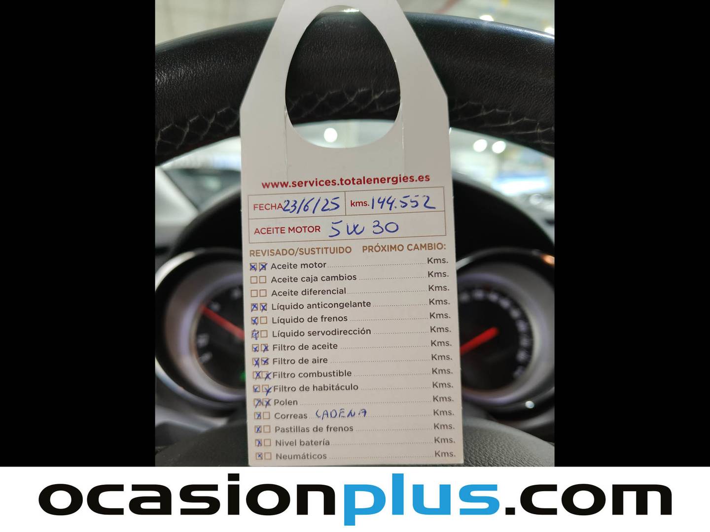 Foto del mantenimiento del Opel Astra Opel Astra Sports Tourer 1.6 CDTI S&S Excellence (136 CV)