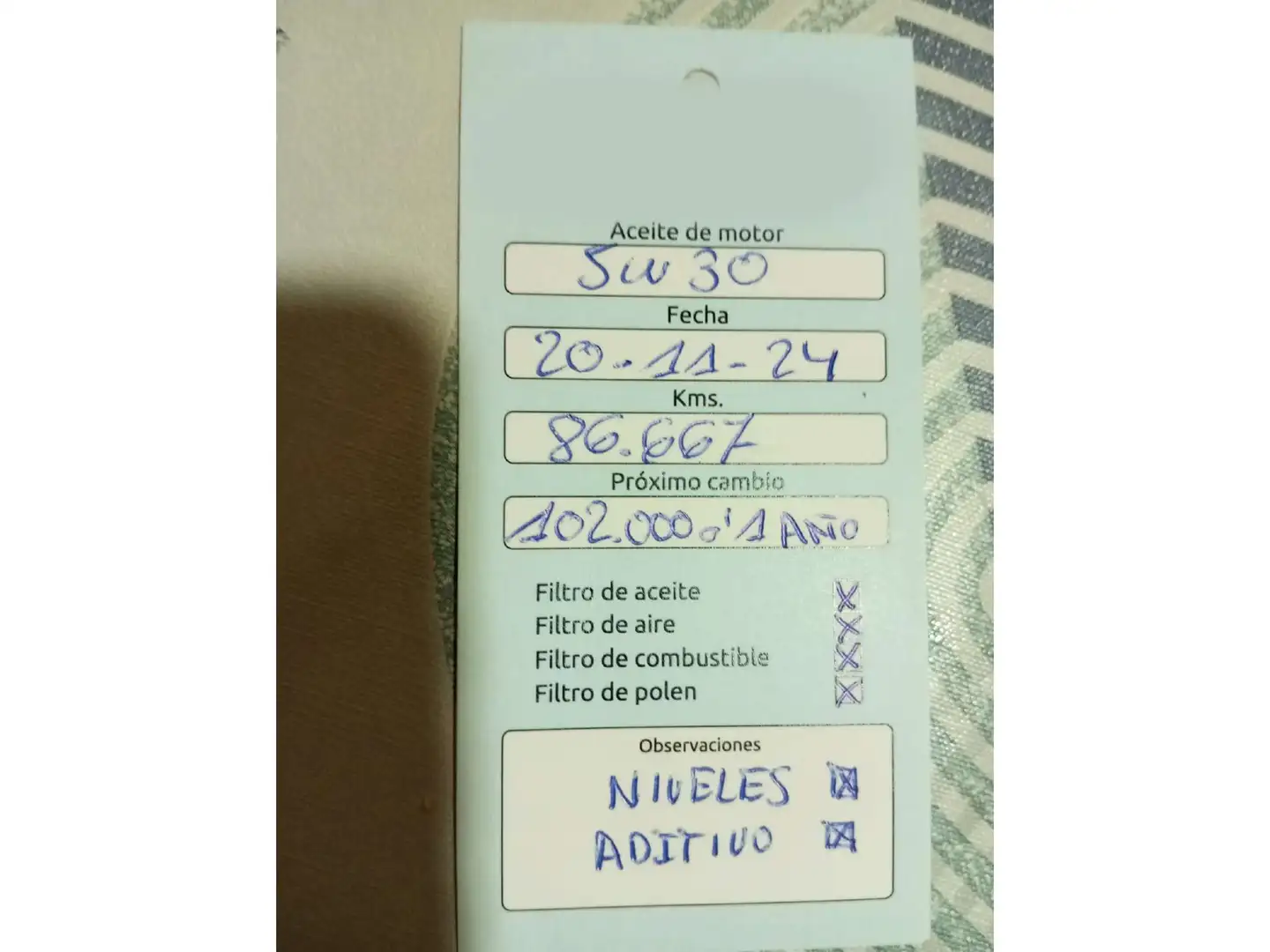 Mantenimiento
