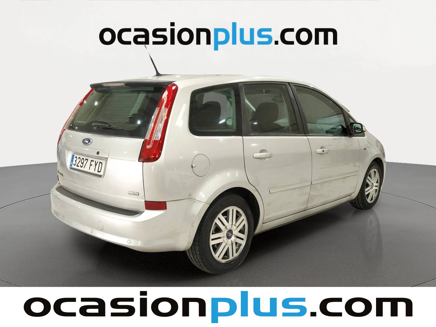 Foto trasera Ford C-Max Ford C-Max 1.8 Flexifuel Ghia (125 CV) izquierda