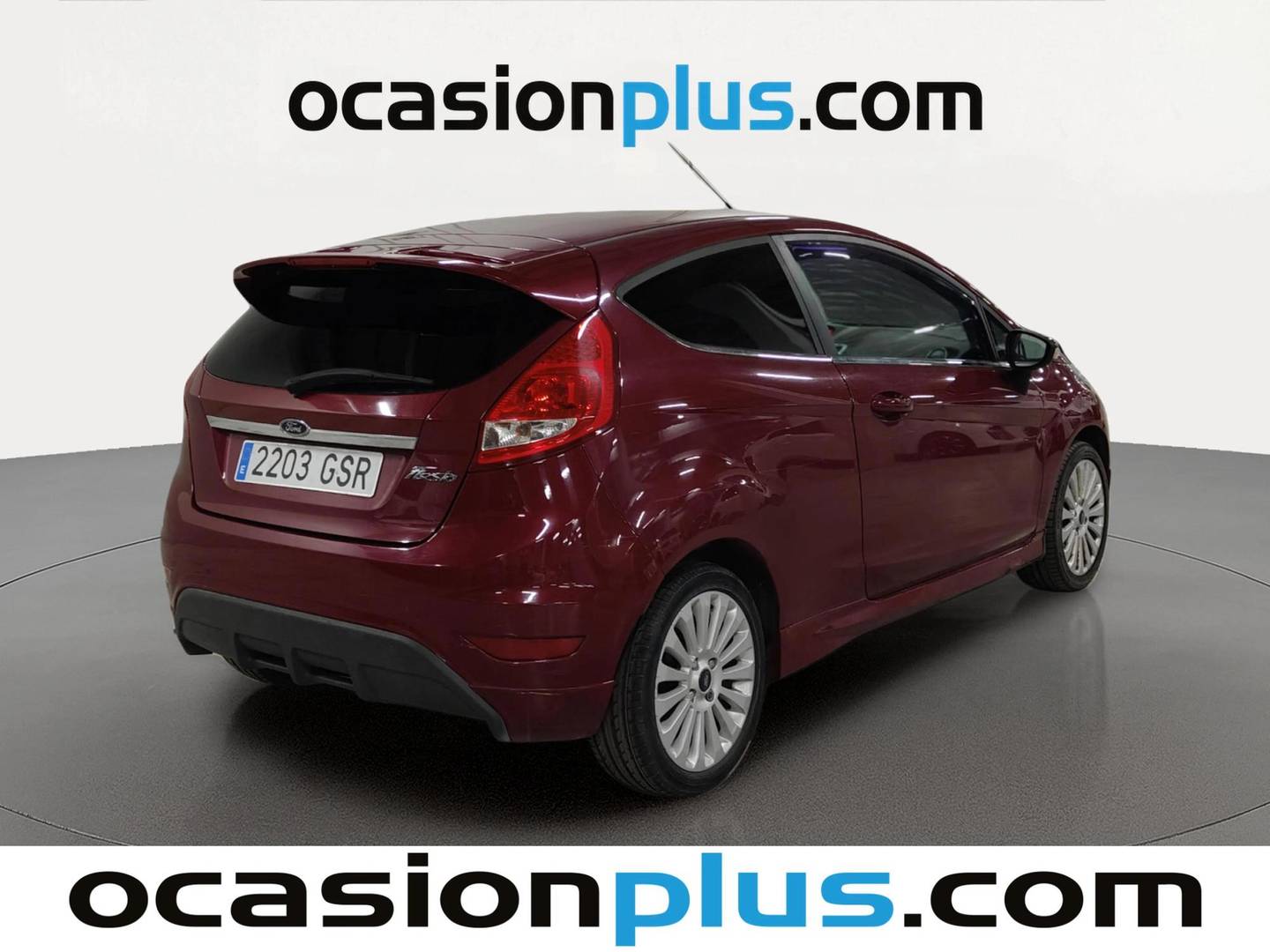 Foto trasera Ford Fiesta Ford Fiesta 1.4 Titanium (96 CV) derecha