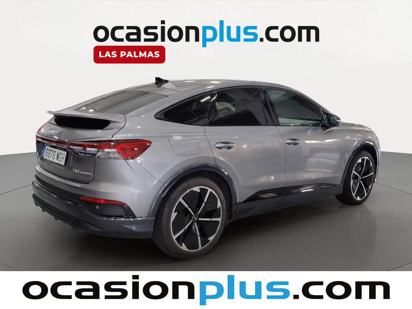 Foto trasera Audi Q4 Sportback e-tron Audi Q4 Sportback e-tron e-tron Black line 50 e-tron quattro (299 CV) izquierda