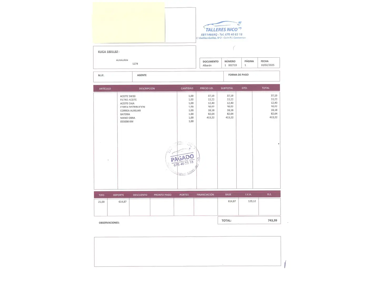 Certificado