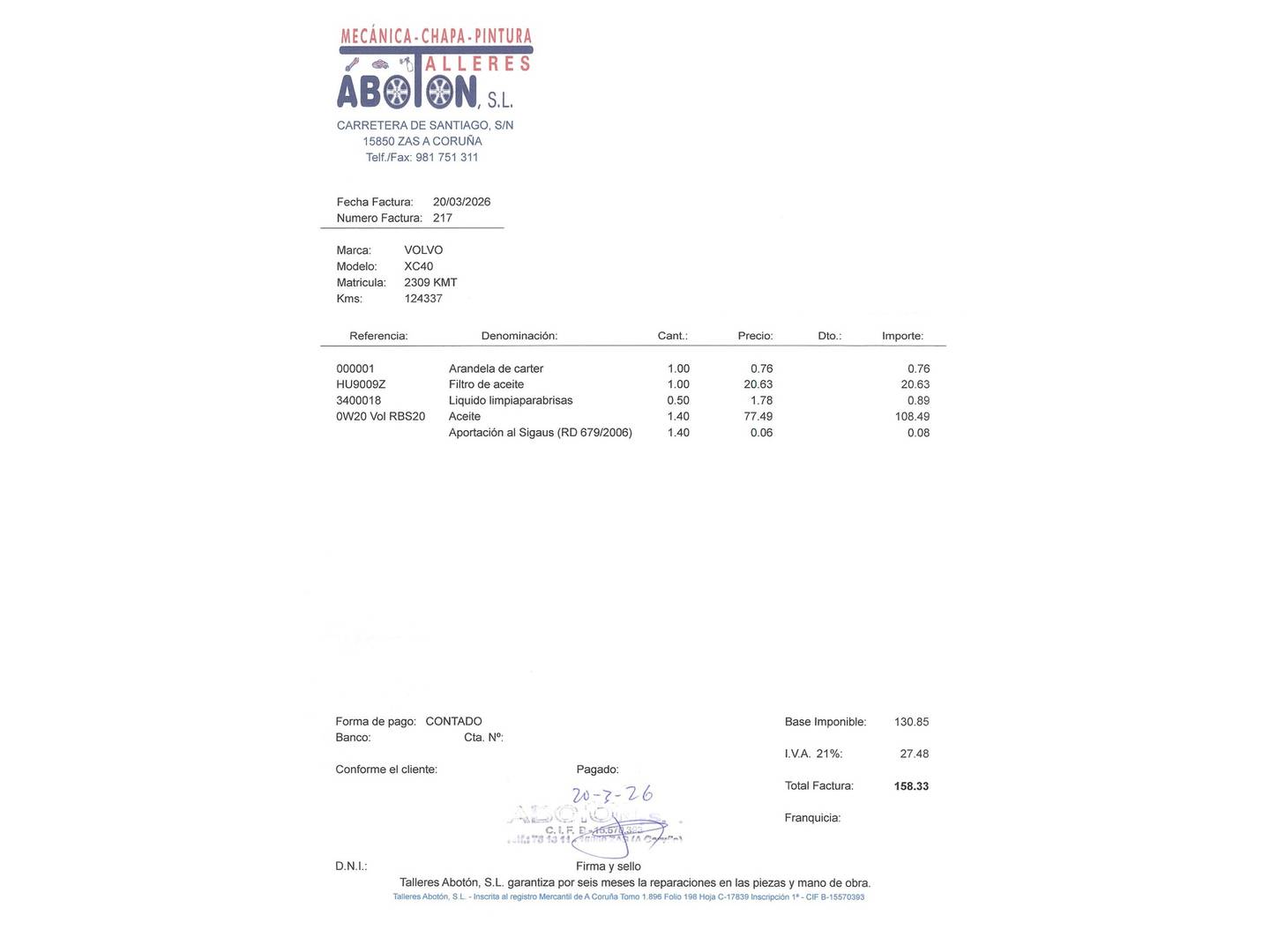 Volvo XC40 Volvo XC40 T3 (156 CV) de segunda mano